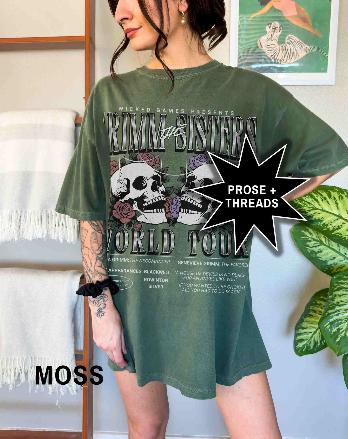 Grimm Sisters Tour Shirt | Phantasma Romantasy Tee