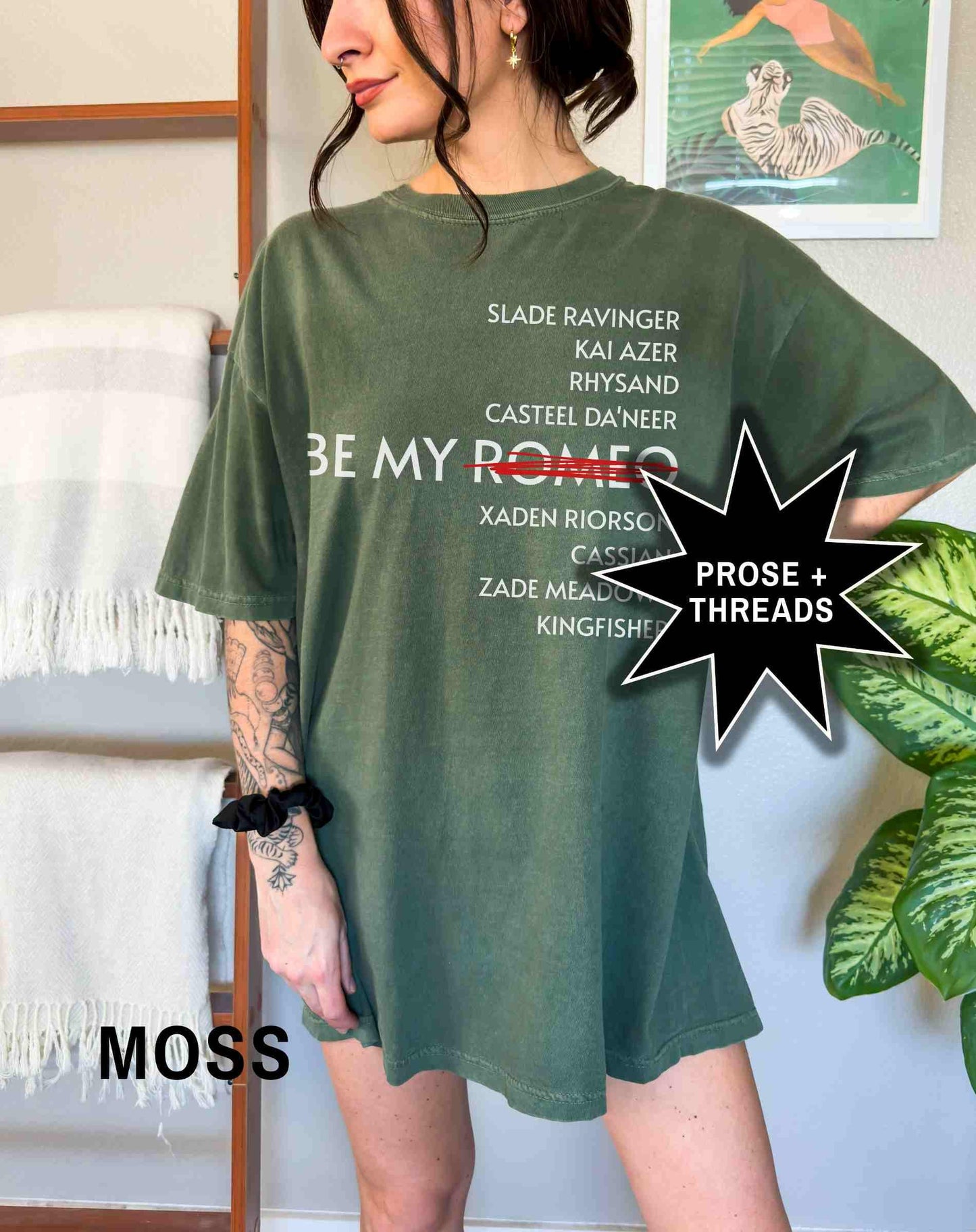 Romance reader t-shirt inspired by slow burn love stories