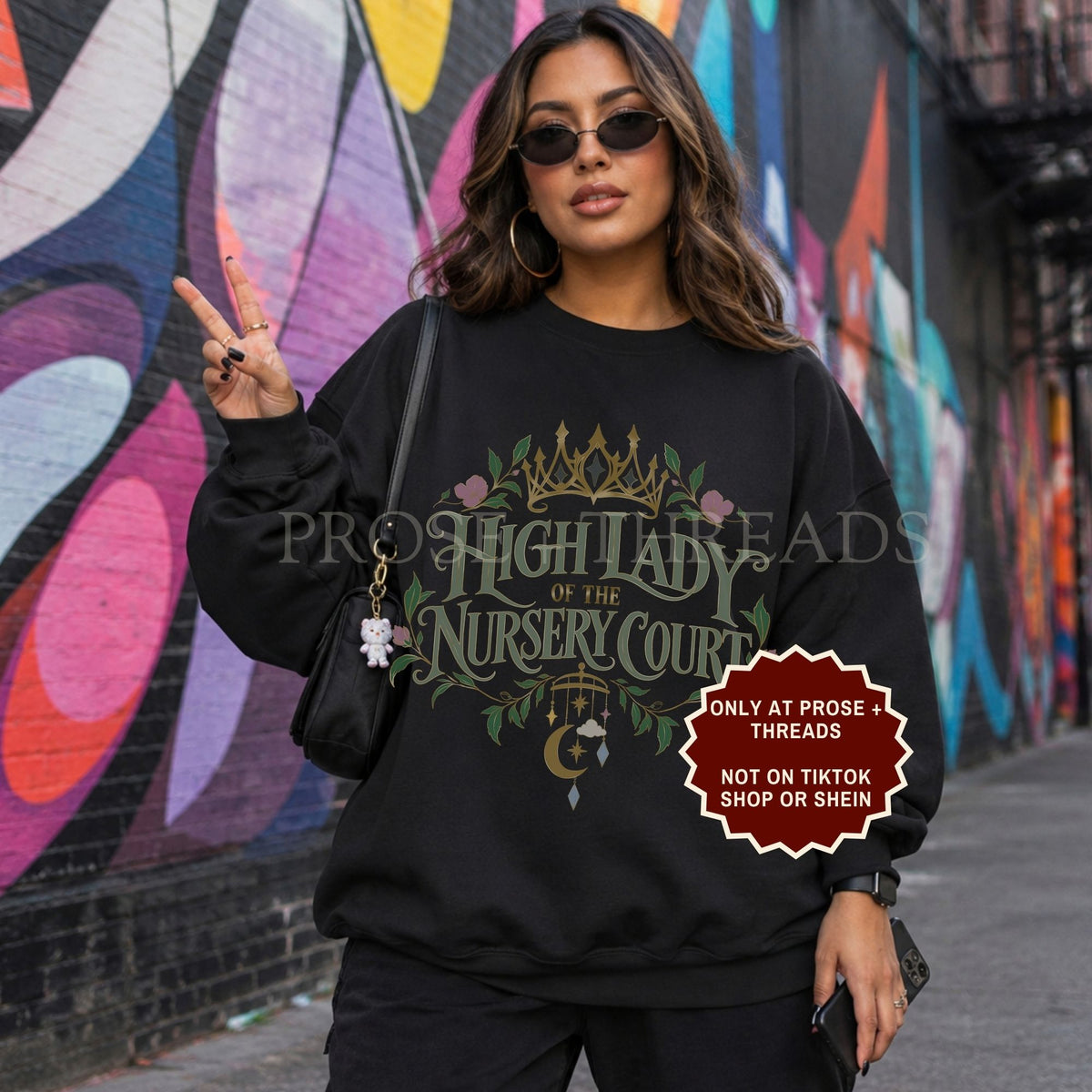 High Lady of the Nursery Court Sweatshirt