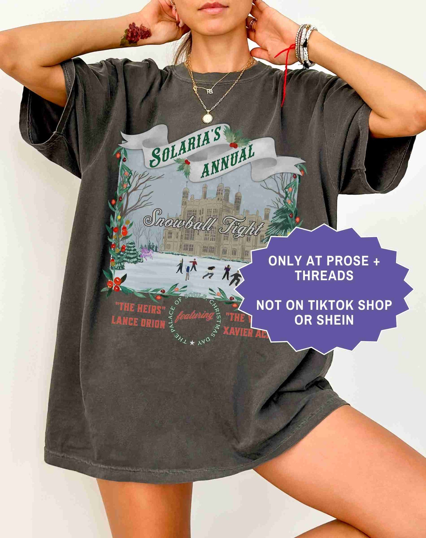 Christmas Zodiac Academy Shirt Great Snowball Fight Holiday Tee