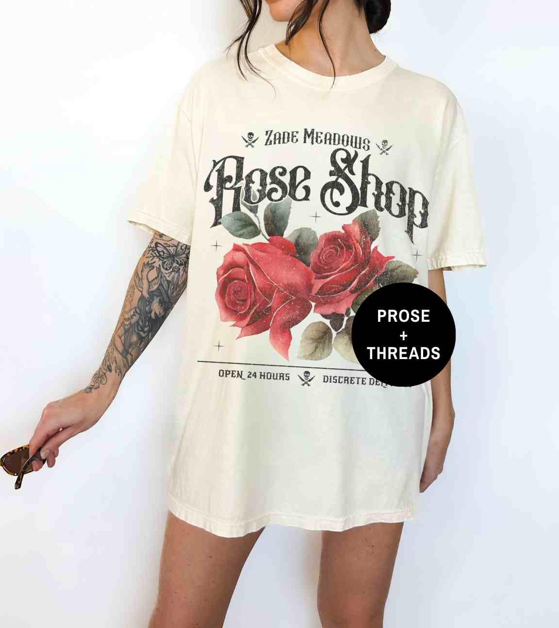 Zade Meadows Rose Shop Shirt