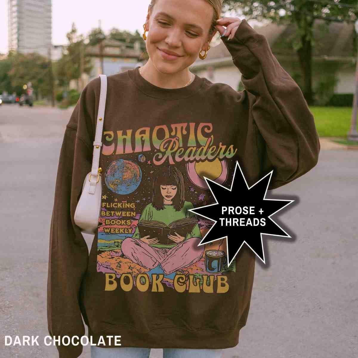 Chaotic Readers Book Club Sweathshirt