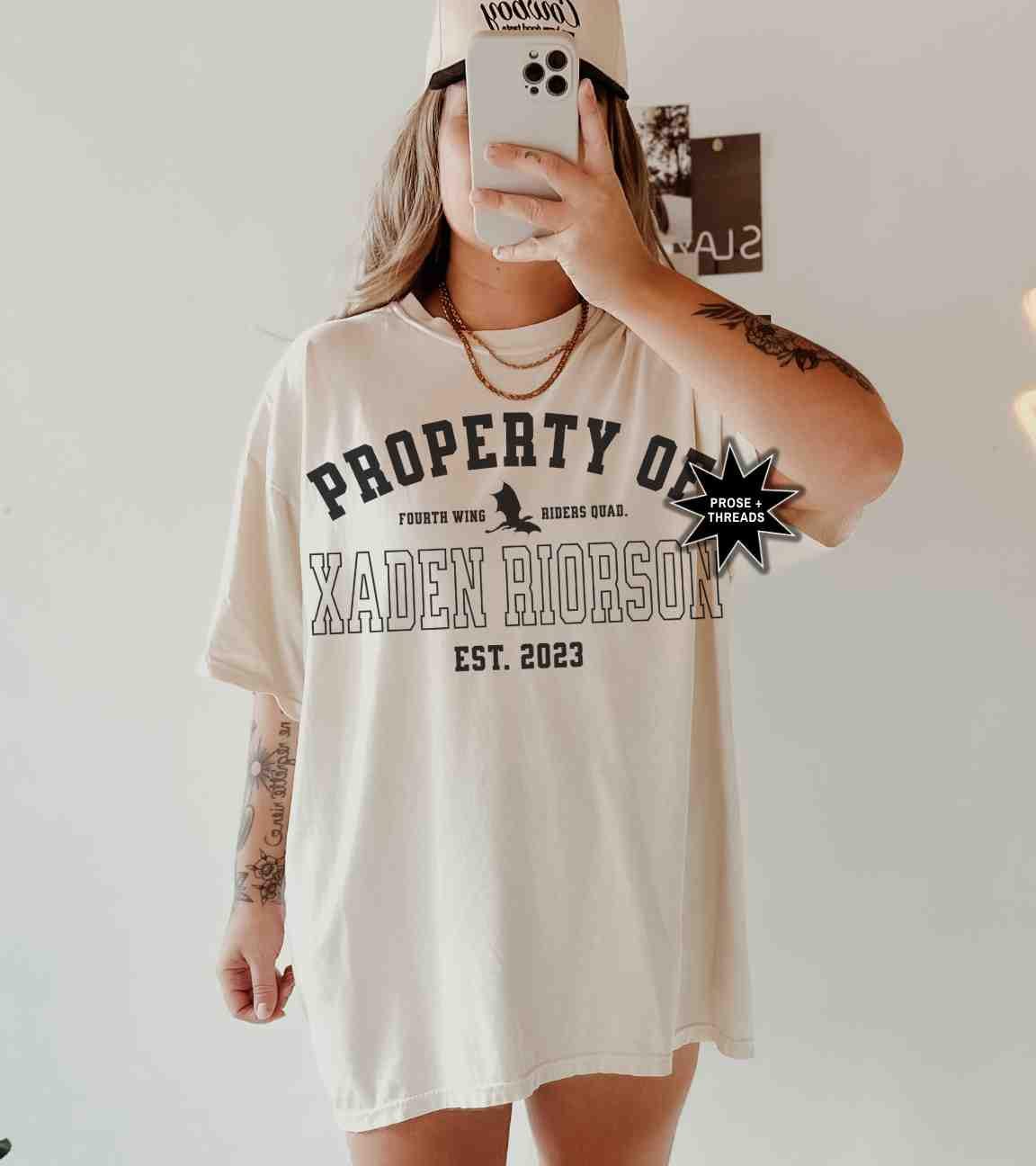 Property of Xaden Riorson Shirt