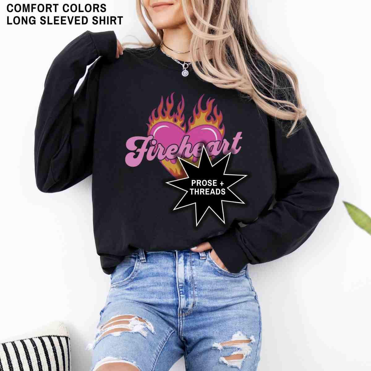 Fireheart Long Sleeve Shirt