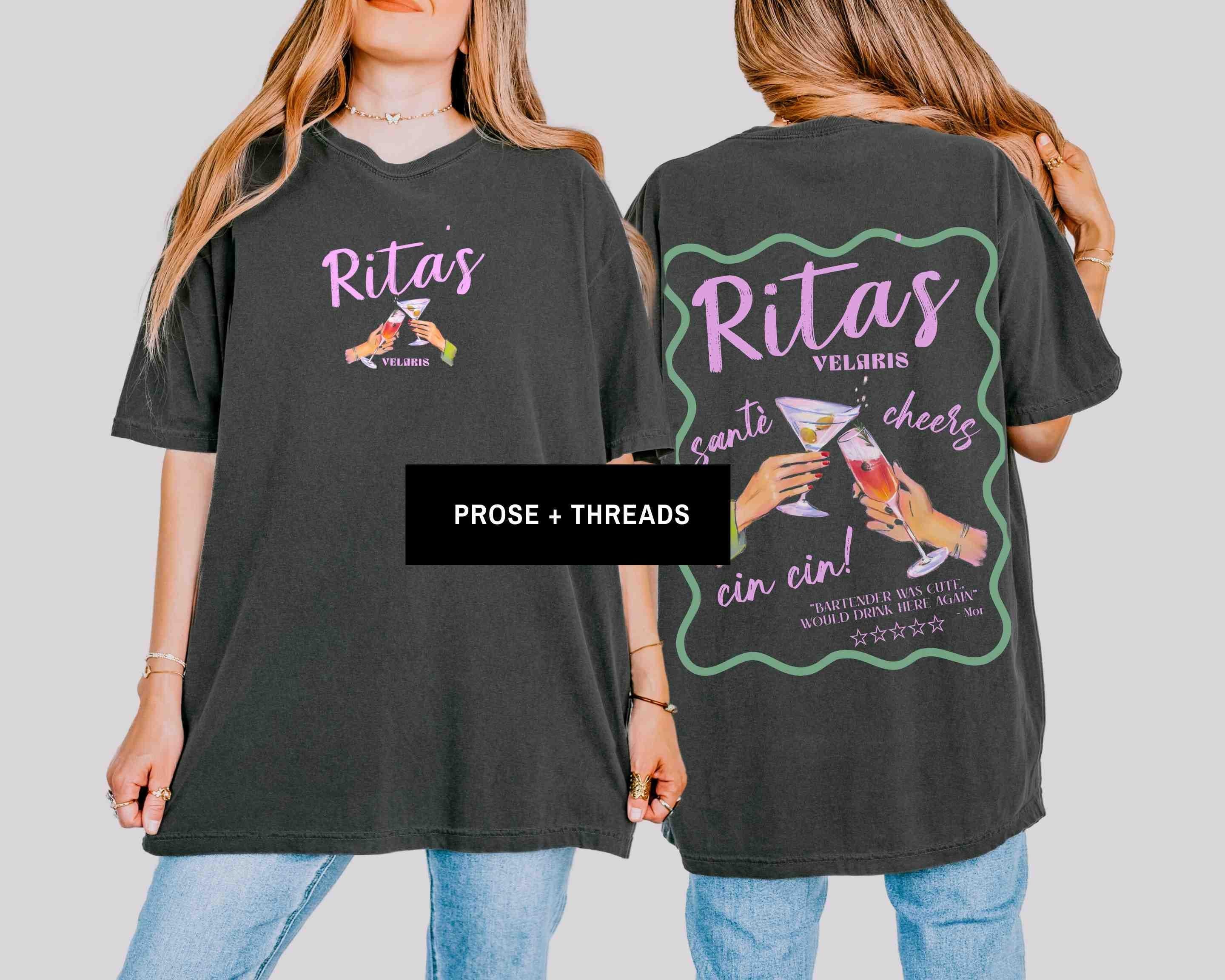 Rita's Bar Back Print Shirt