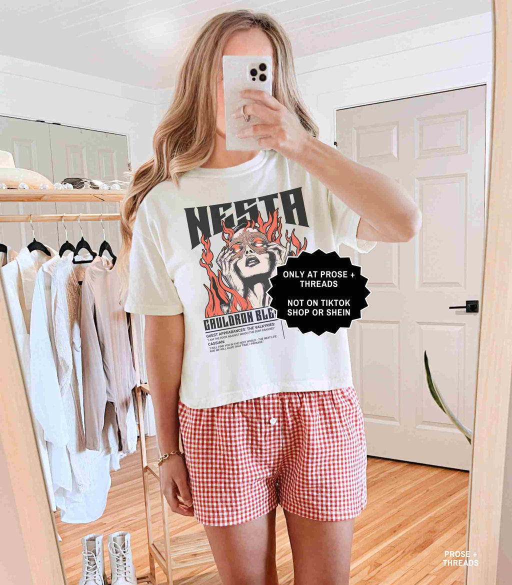 Lady Death | Nesta Boxy Tee