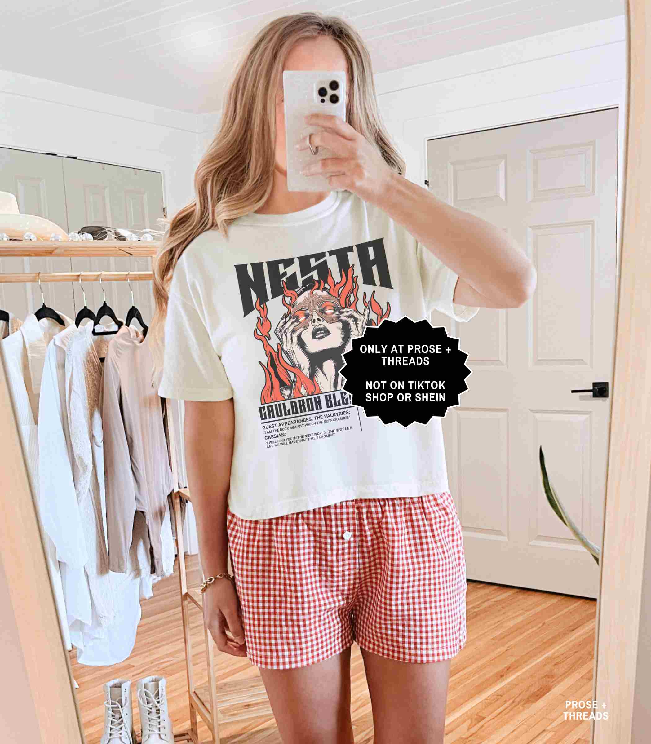 Lady Death | Nesta Boxy Tee