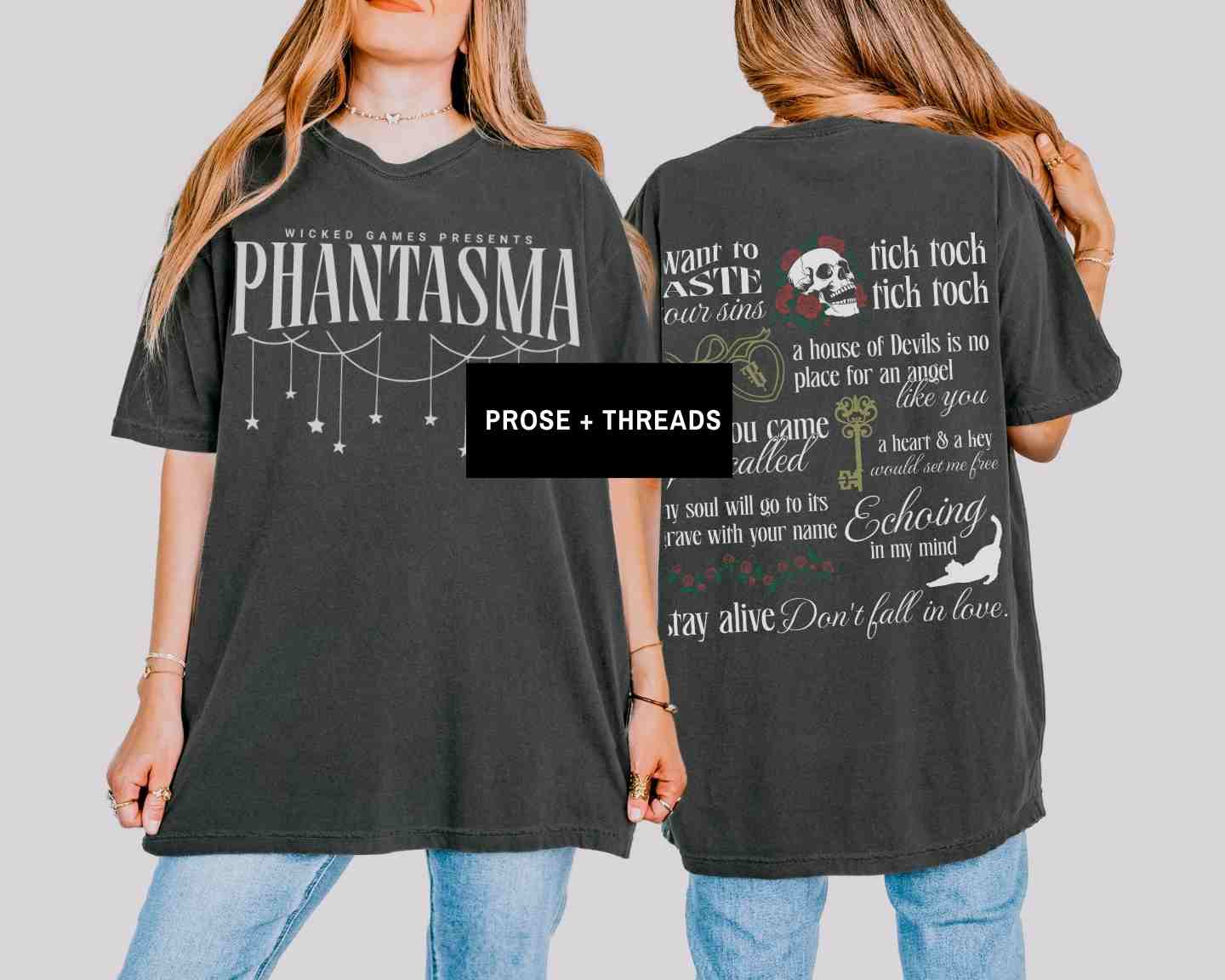 Phantasma Back Print Shirt