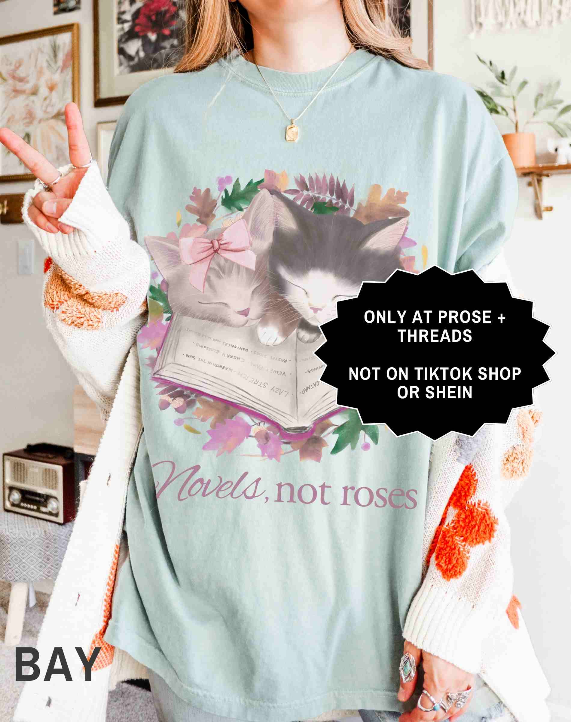 Novels Not Roses Shirt