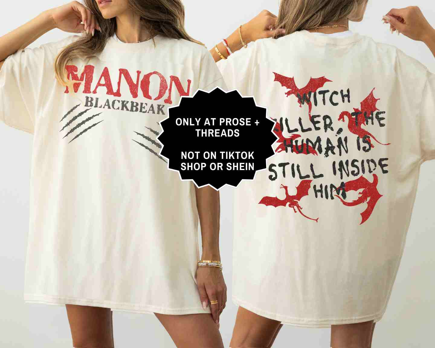 Manon Witch Killer 2 sided Shirt