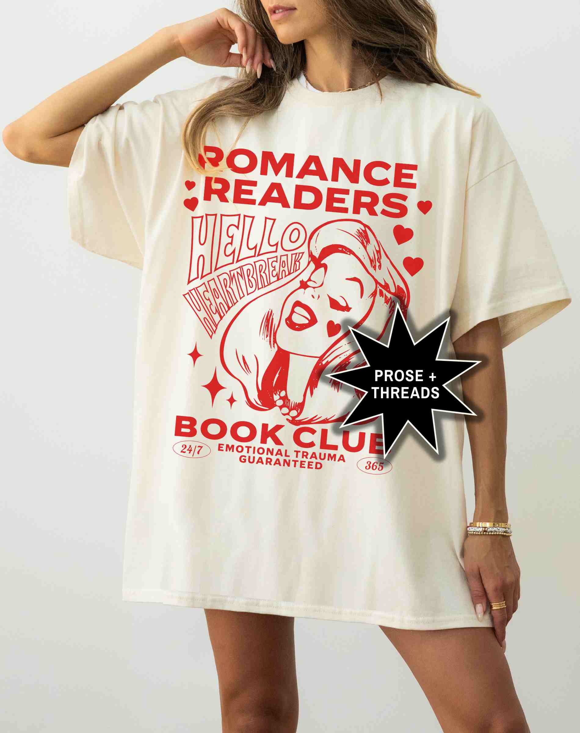 Romance Reader Book Club Shirt