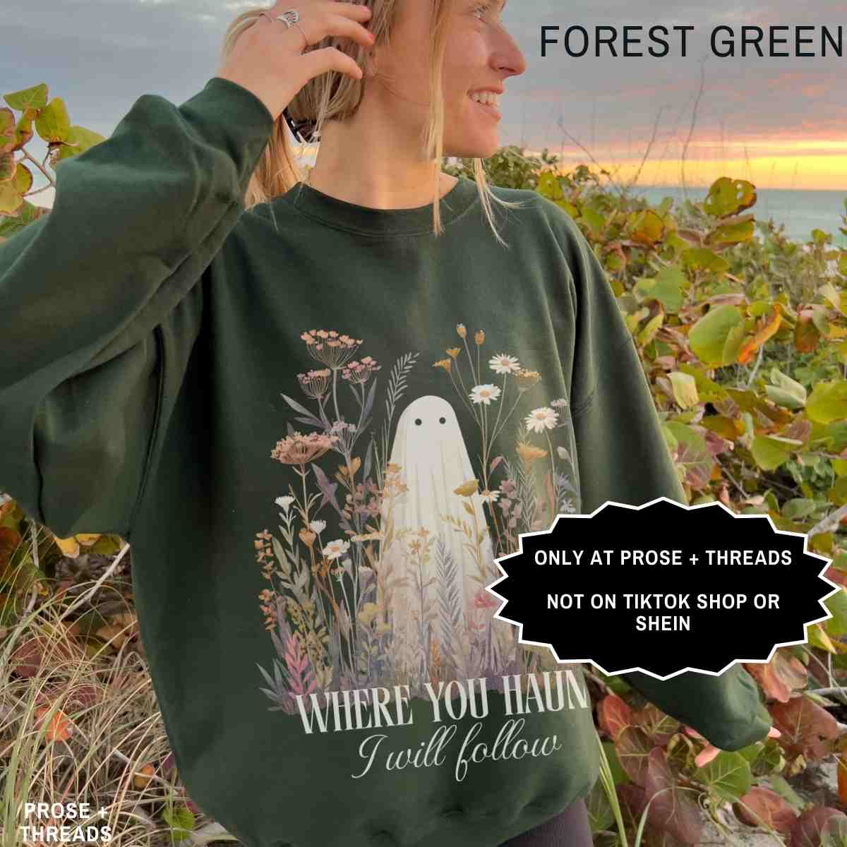 Ghost Cottagecore Sweatshirt