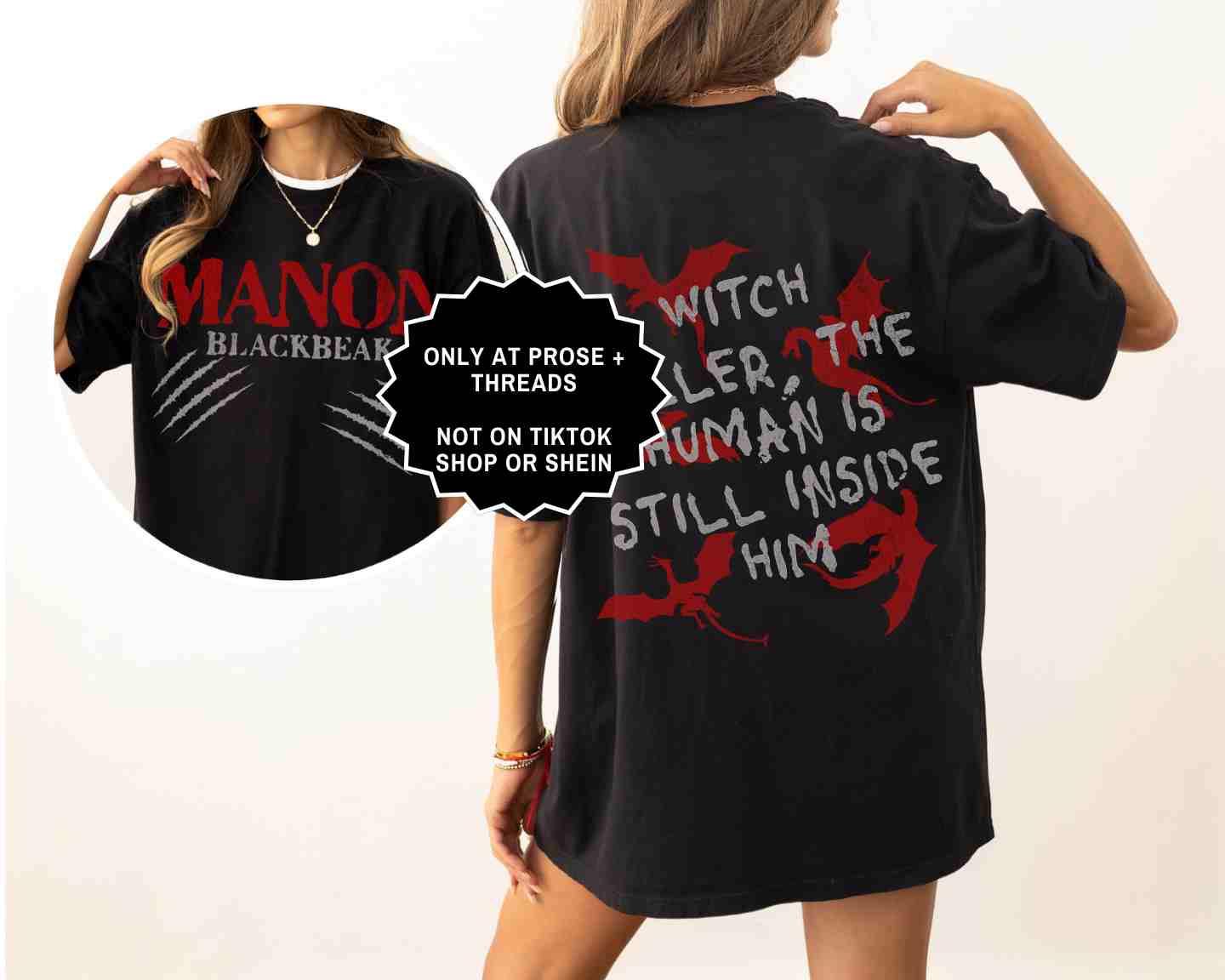 Manon Witch Killer 2 sided Shirt