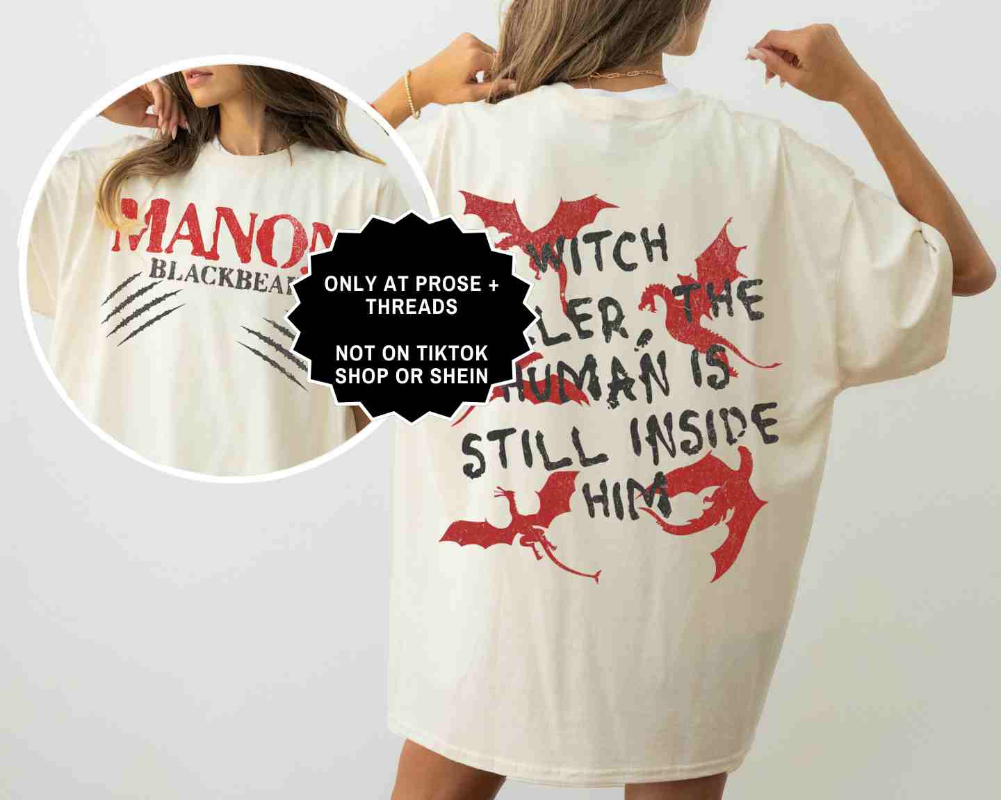 Manon Witch Killer 2 sided Shirt