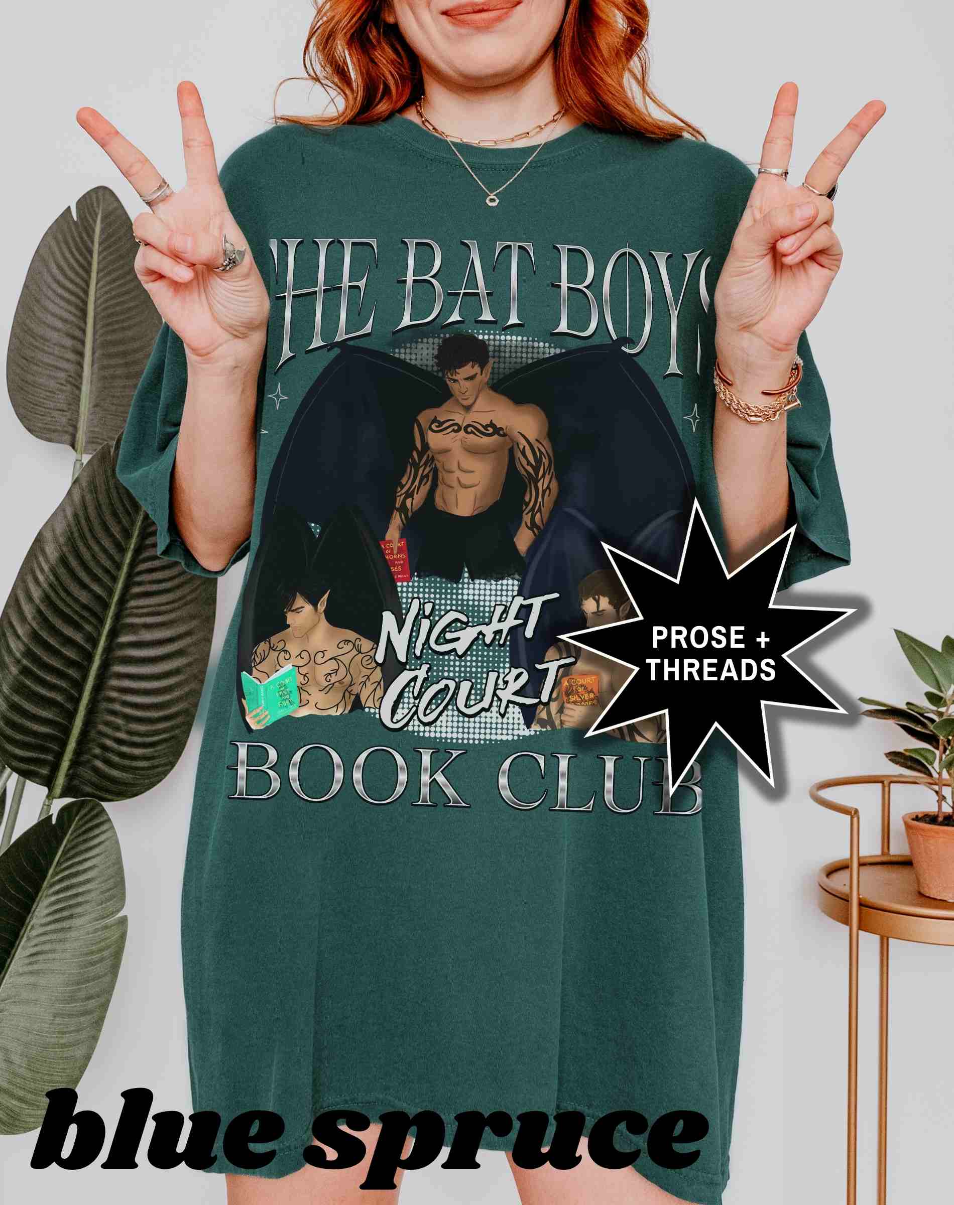 Bat Boys Book Club Shirt II