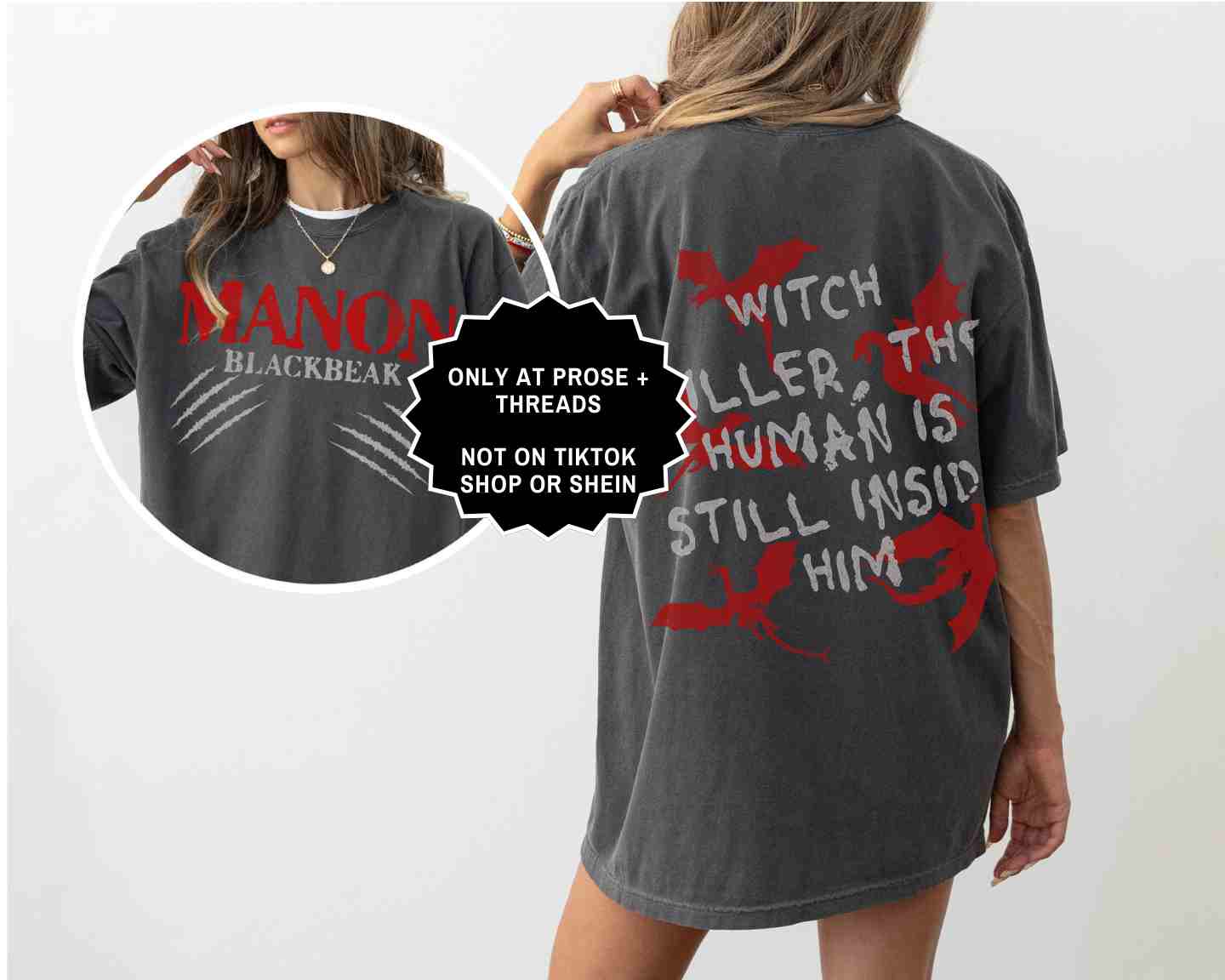 Manon Witch Killer 2 sided Shirt