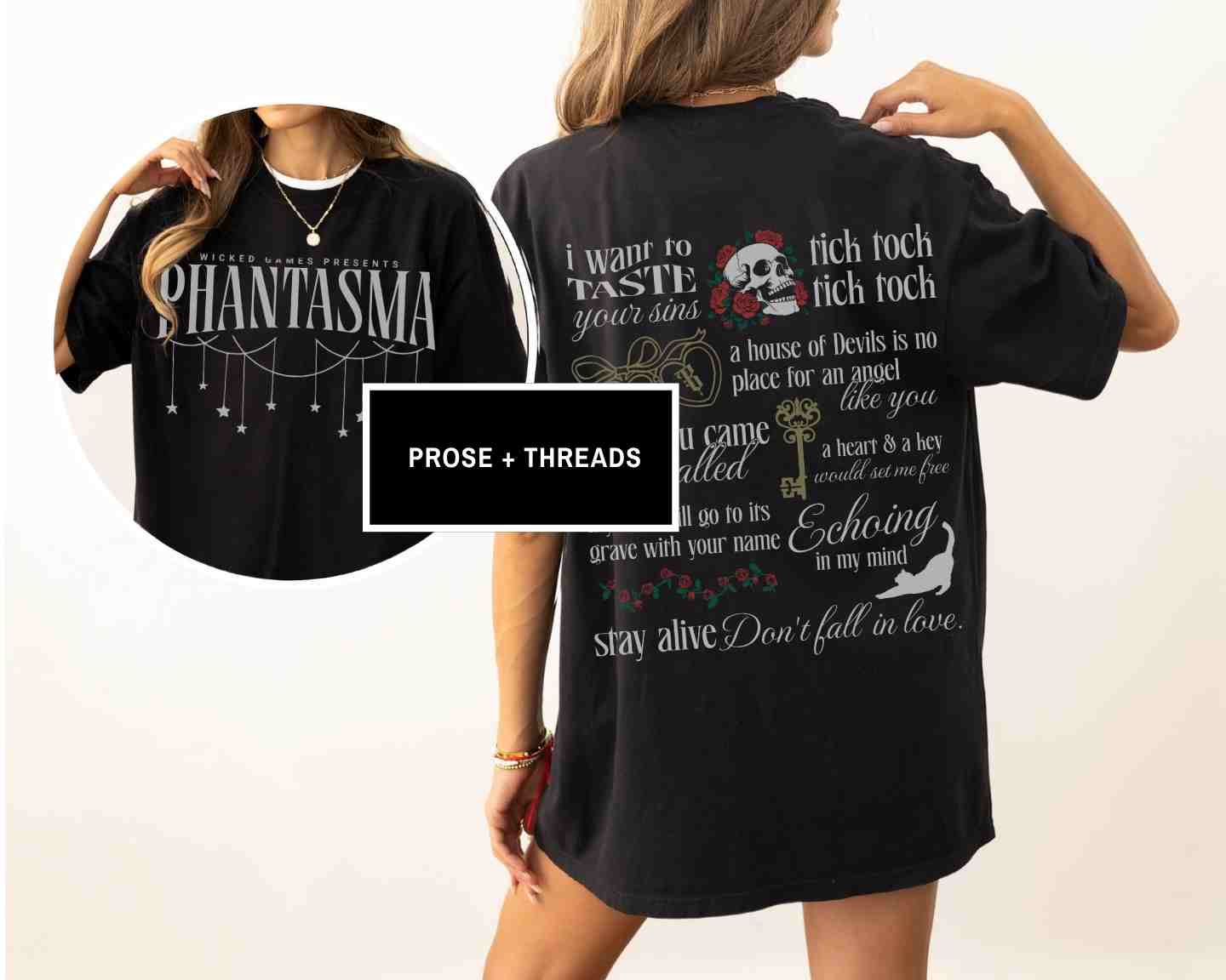 Phantasma Back Print Shirt