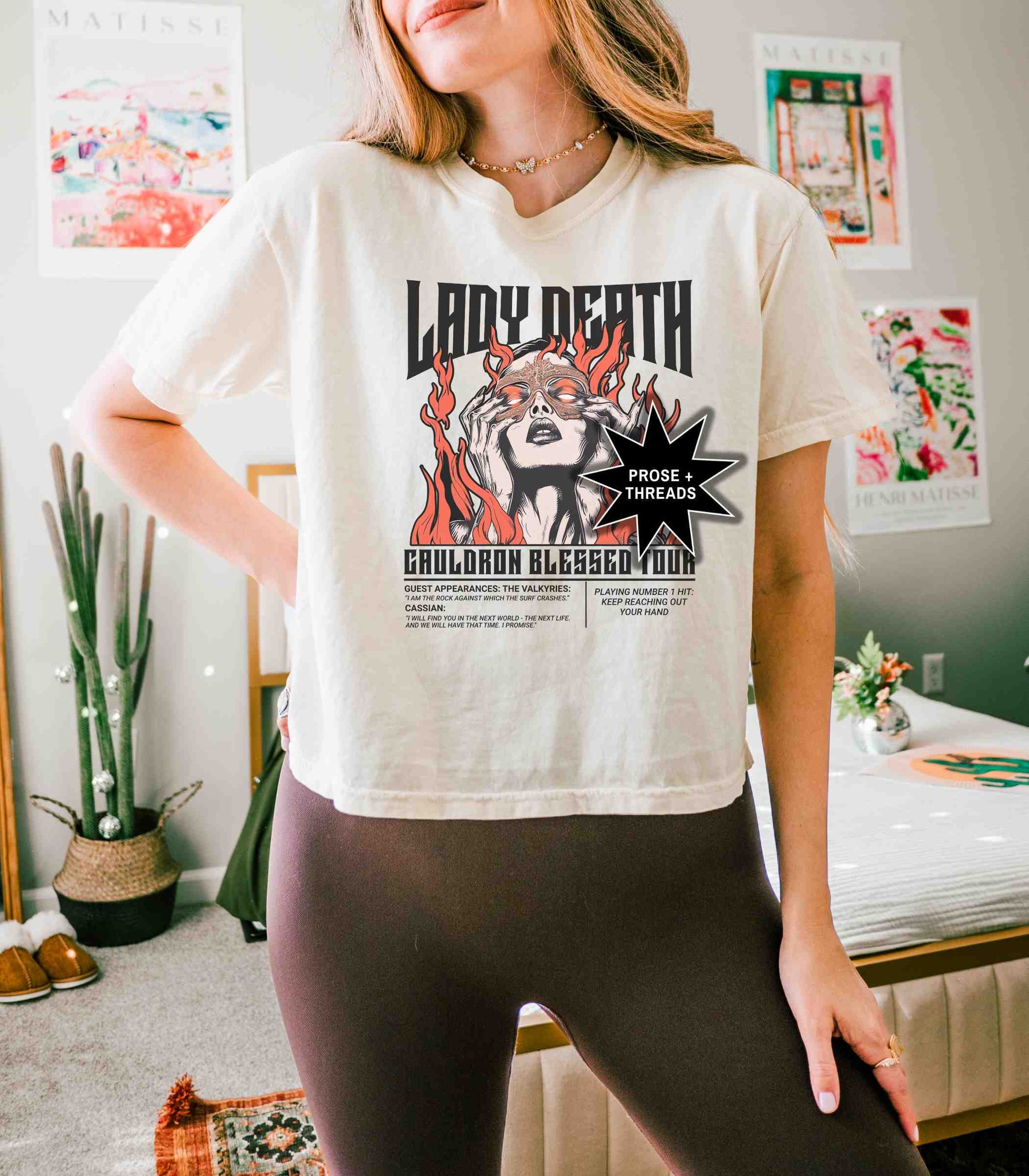 Lady Death | Nesta Boxy Tee