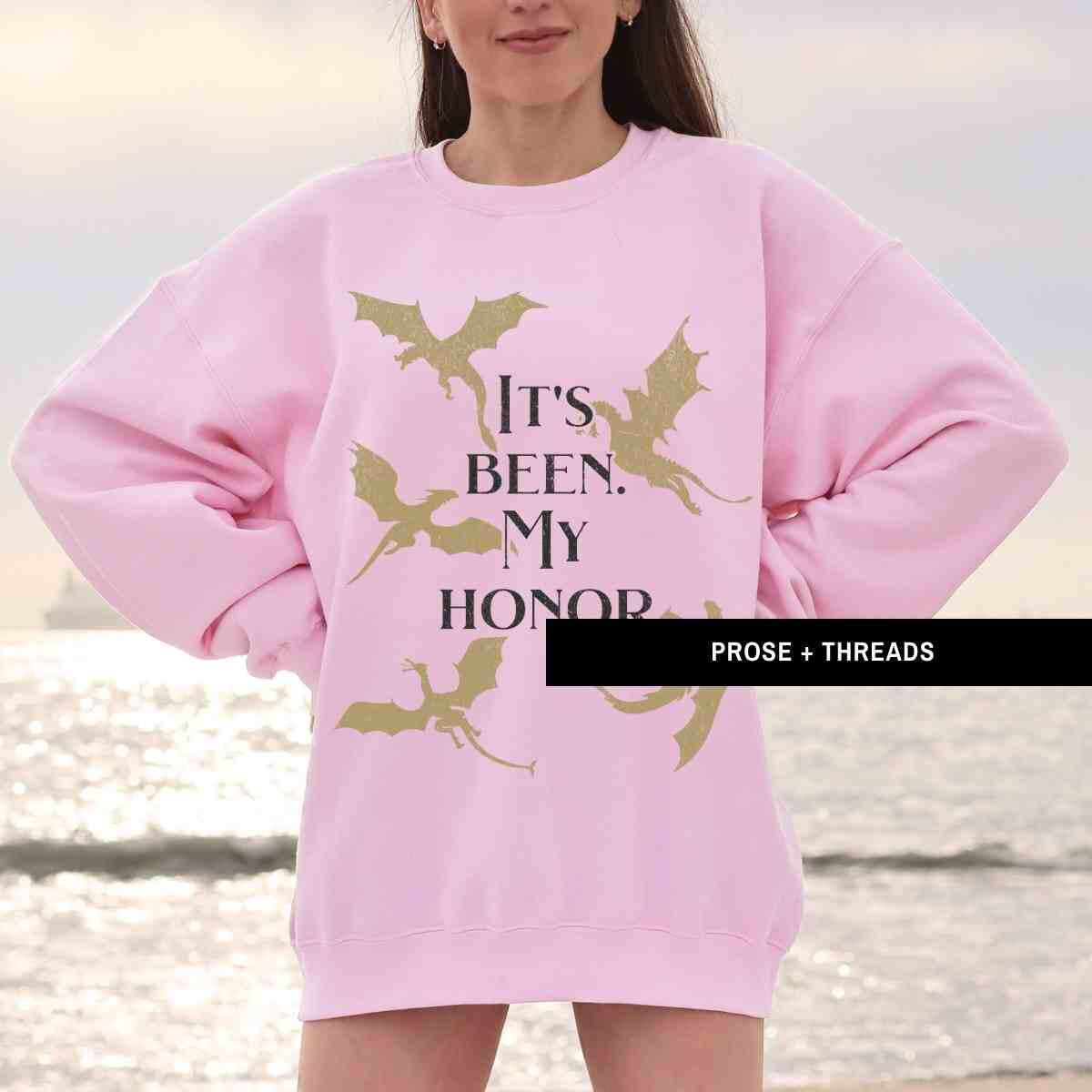 Liam Mairi Distressed Sweatshirt