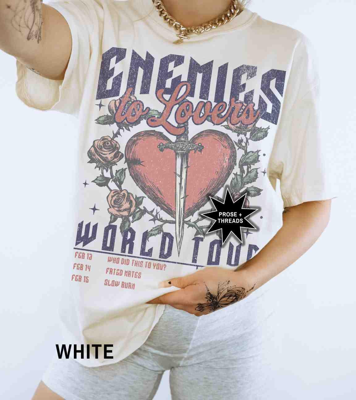 Enemies To Lovers Band Shirt