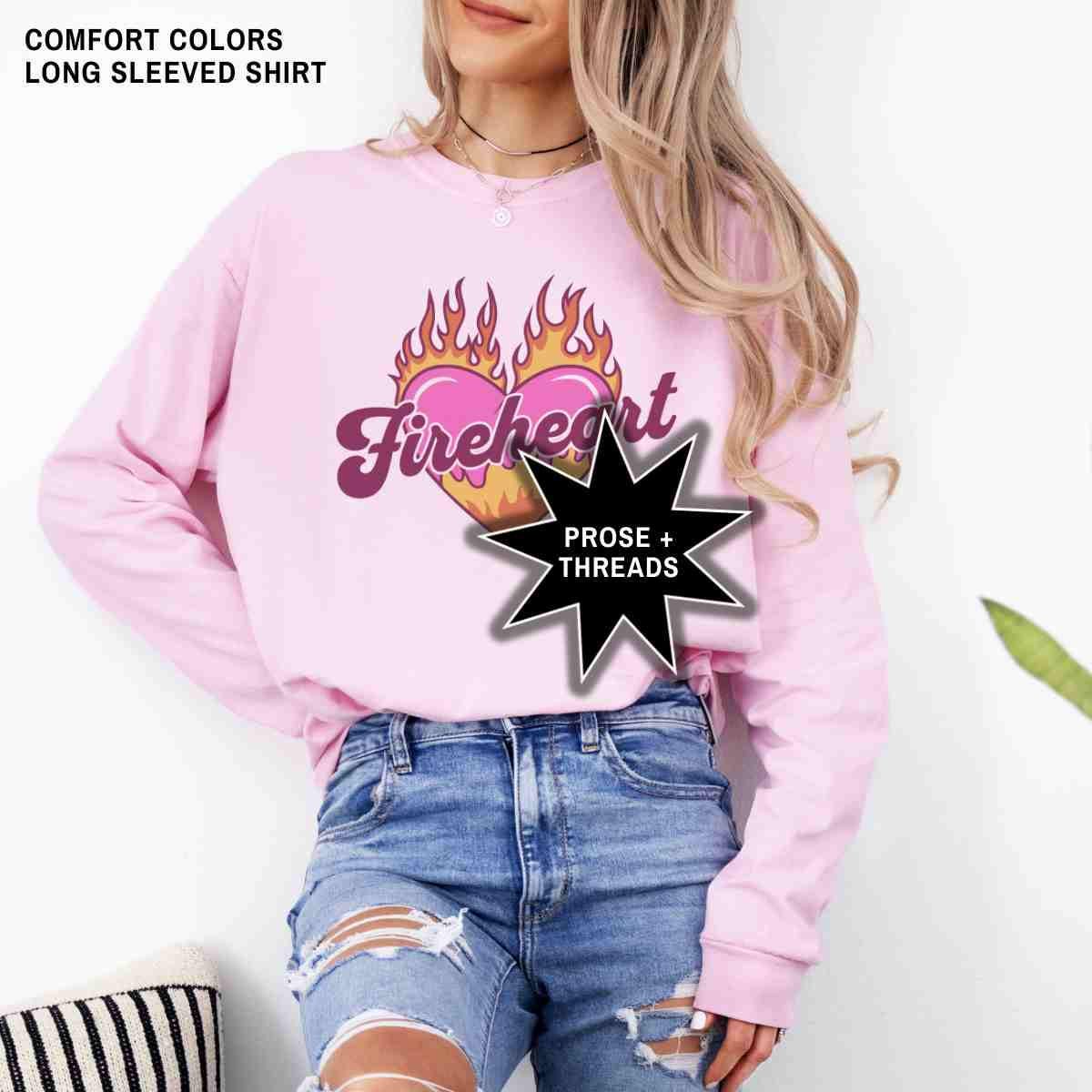 Fireheart Long Sleeve Shirt