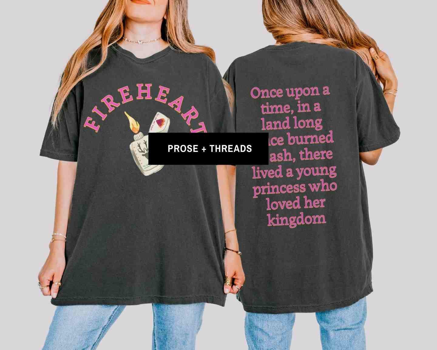 Fireheart Back Print Shirt
