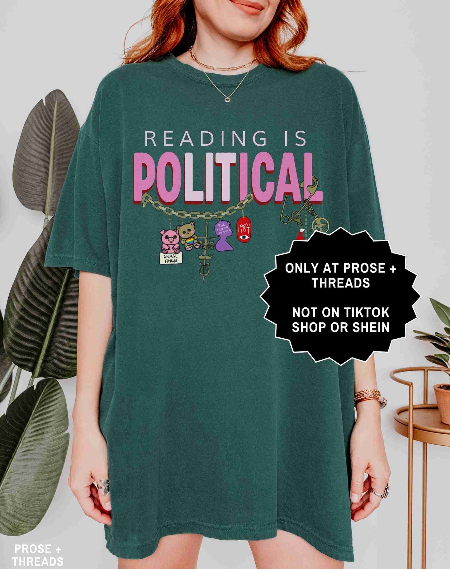 Reading Is Political Shirt