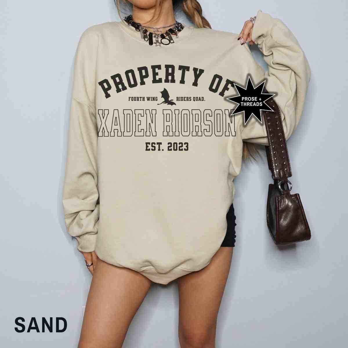 Rroperty of Xaden Sweatshirt