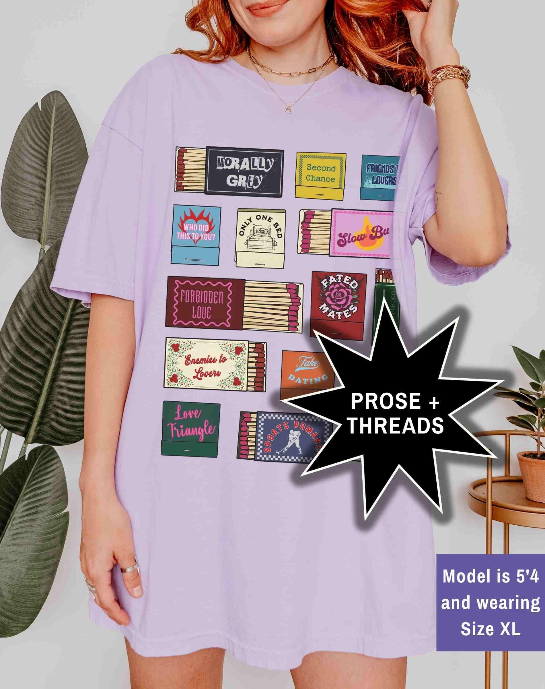 Book Trope Matchbox Shirt