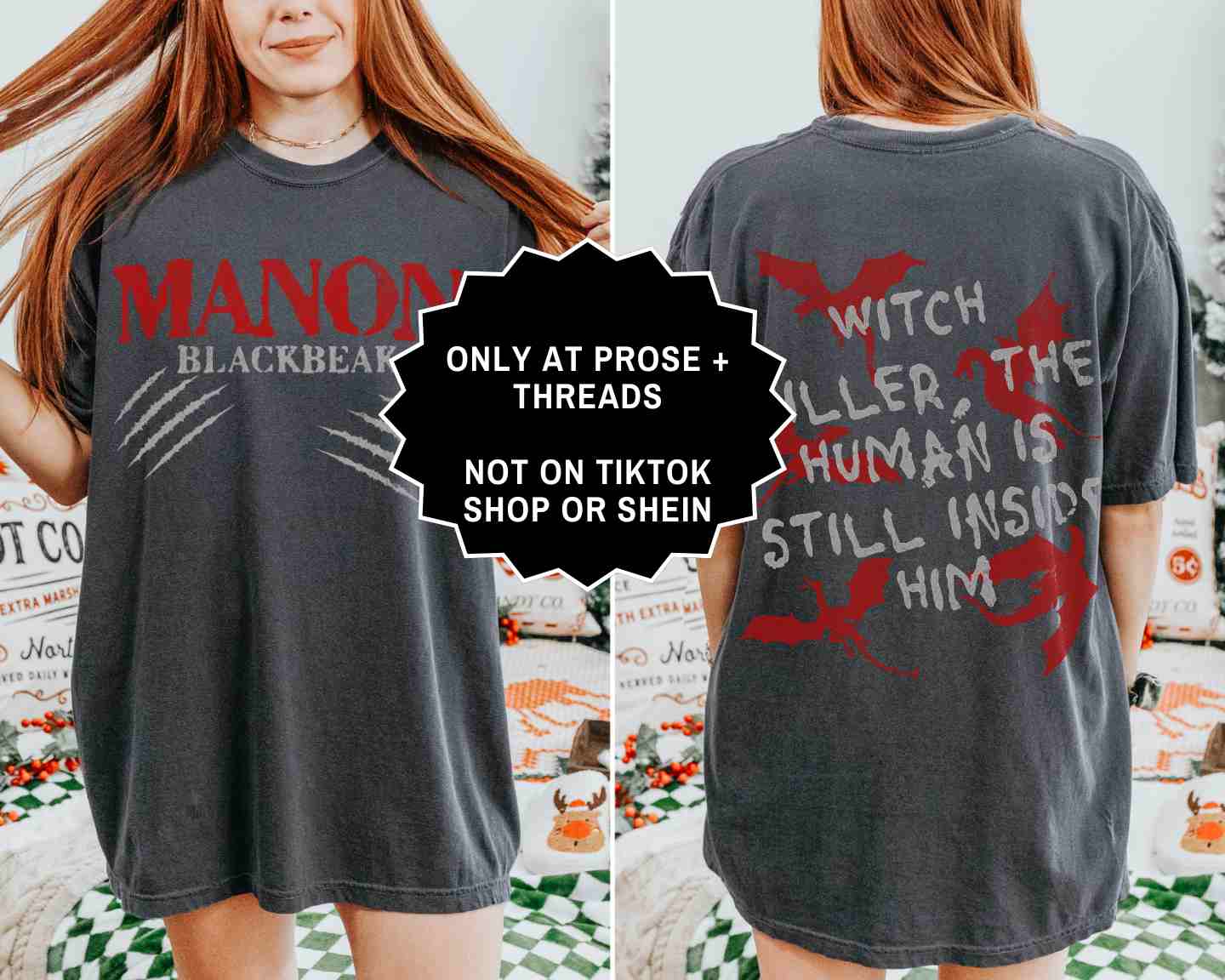 Manon Witch Killer 2 sided Shirt
