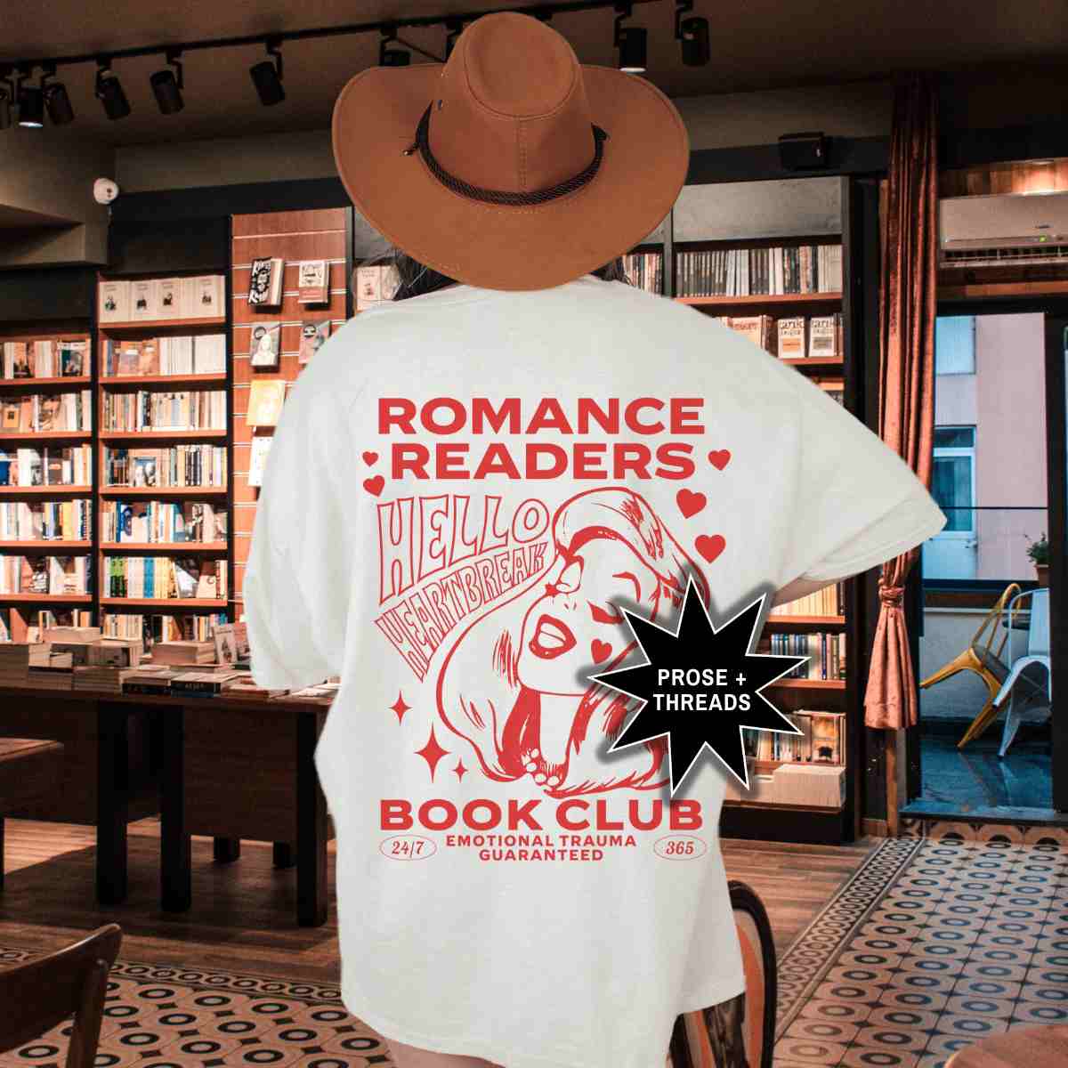 Romance Reader Book Club (Back Print)