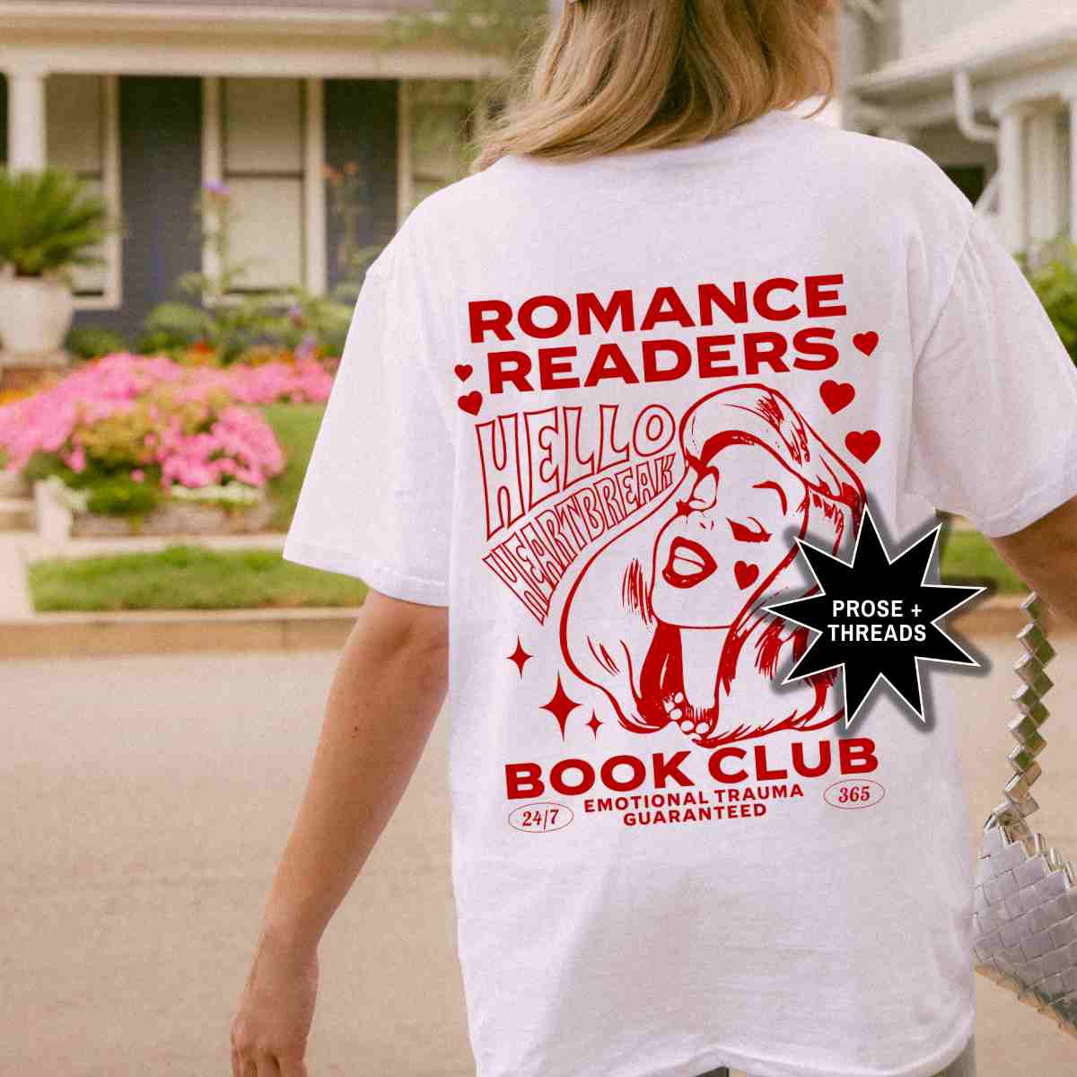 Romance Reader Book Club (Back Print)