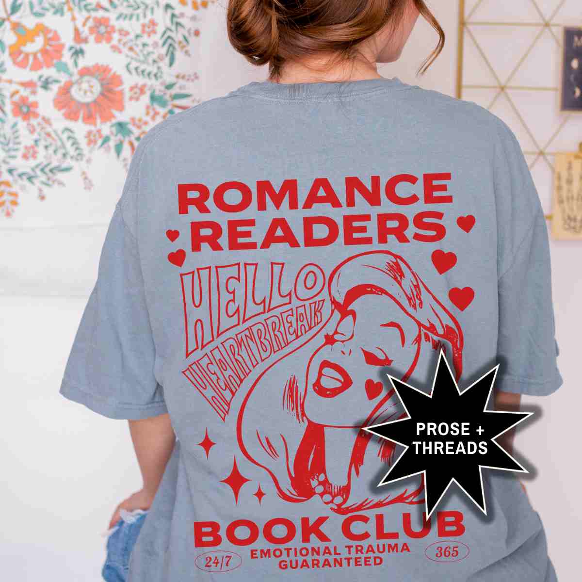 Romance Reader Book Club (Back Print)