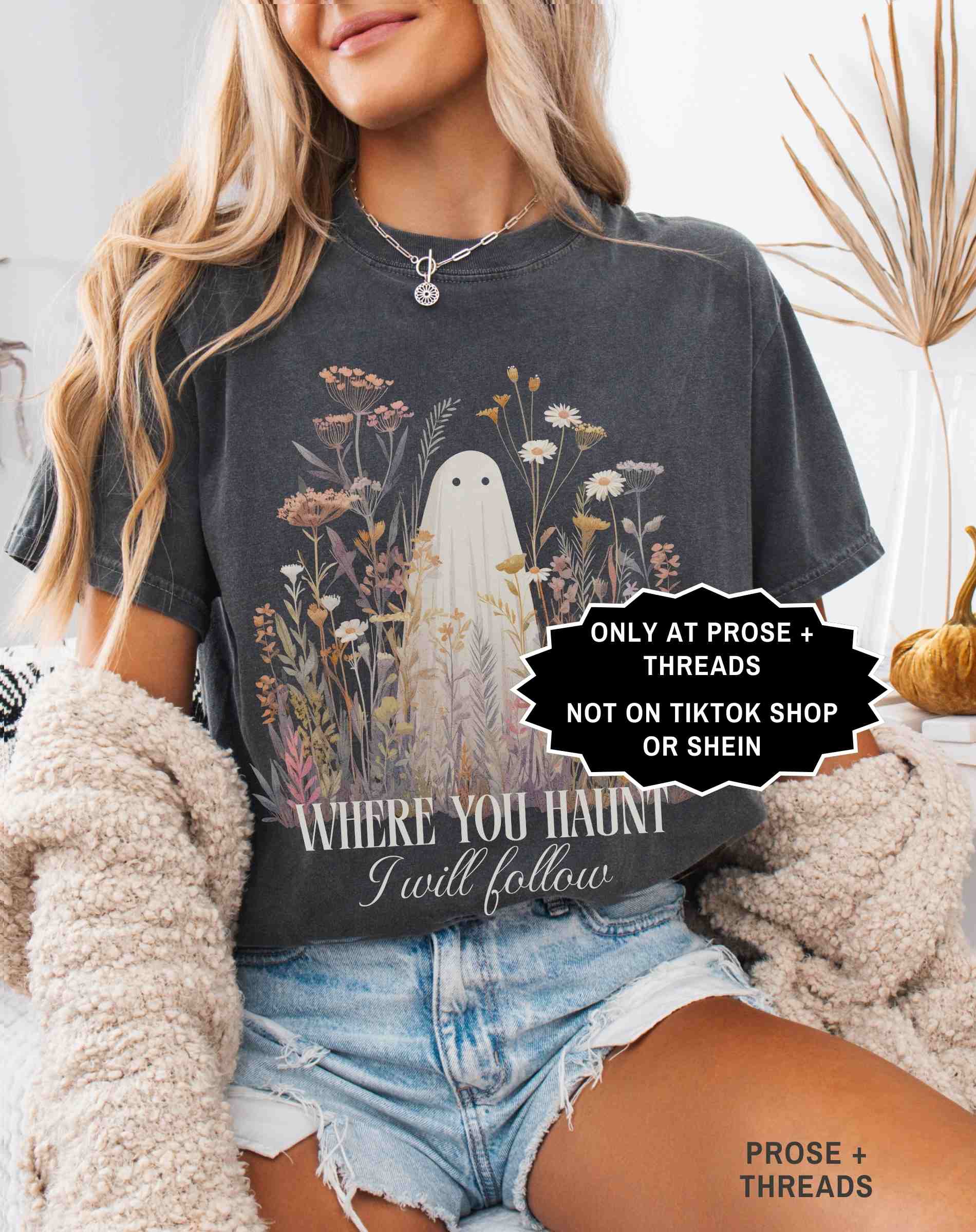 Cottagecore Ghost Shirt