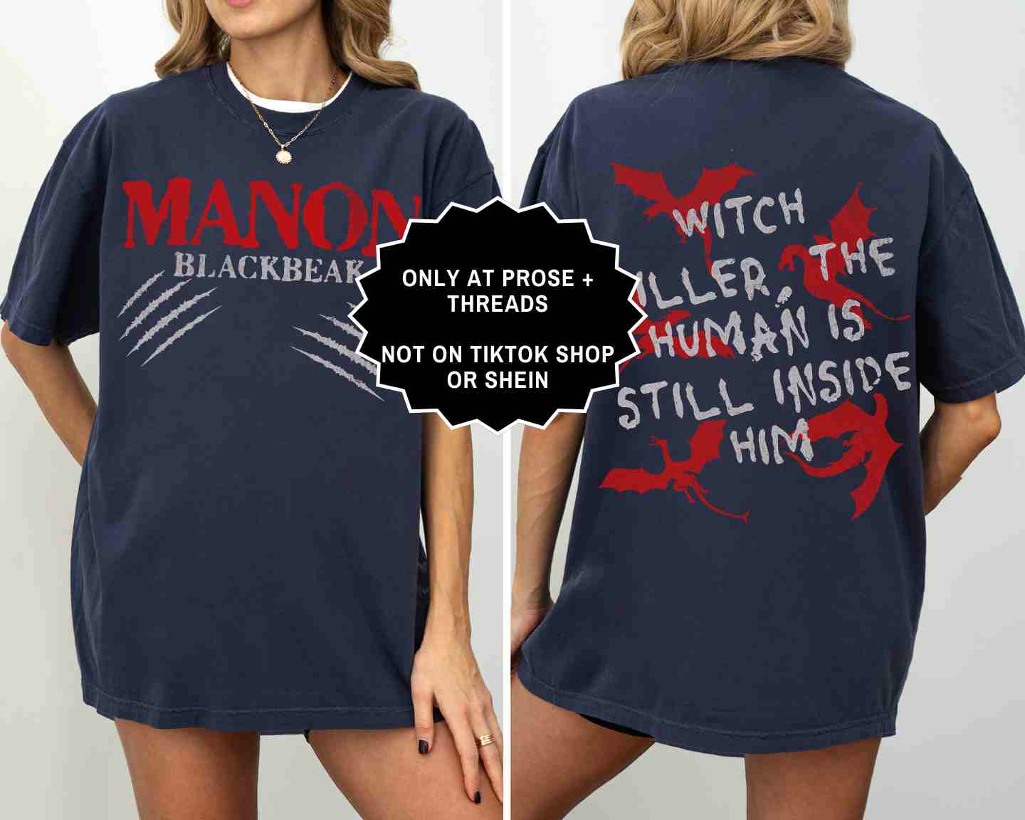 Manon Witch Killer 2 sided Shirt