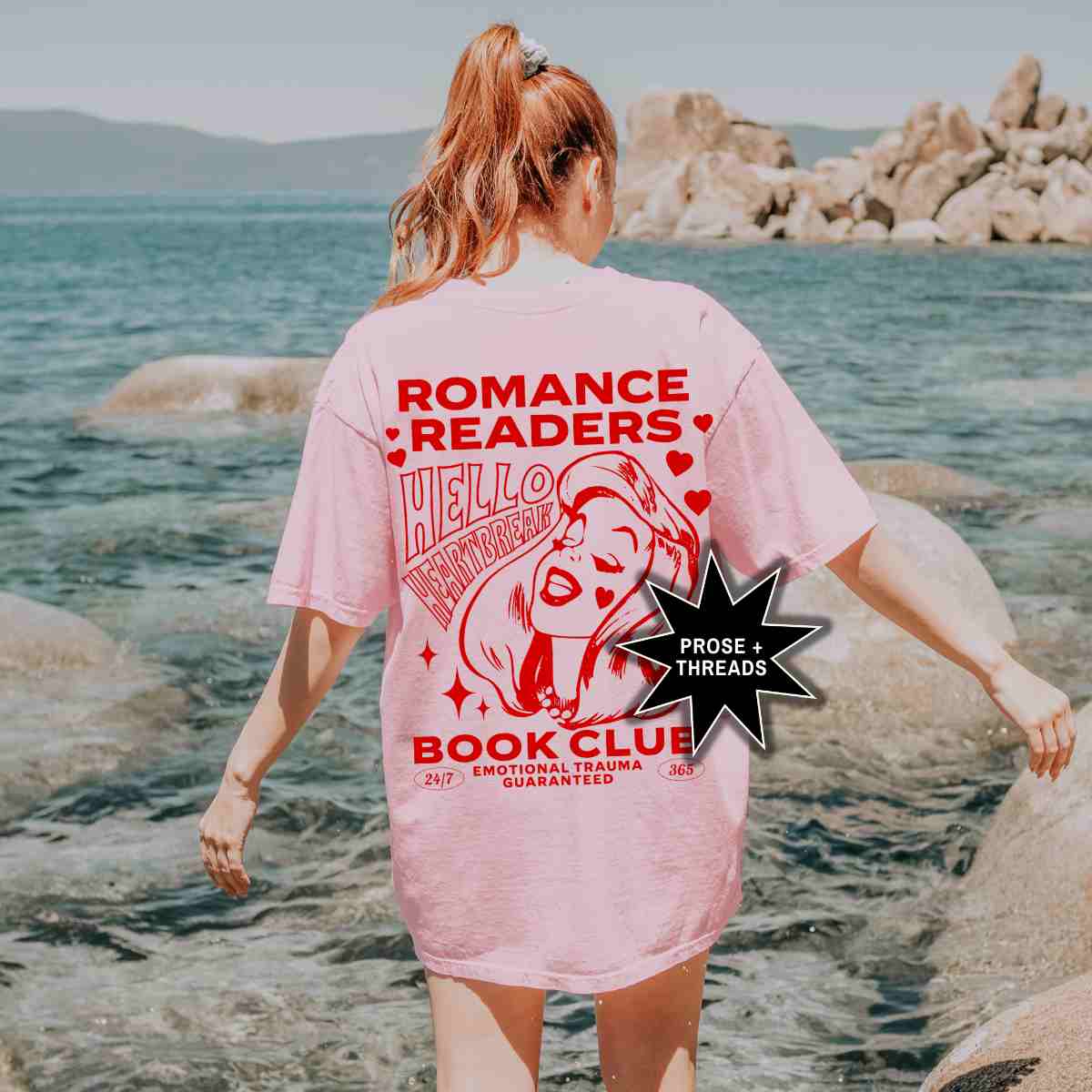 Romance Reader Book Club (Back Print)