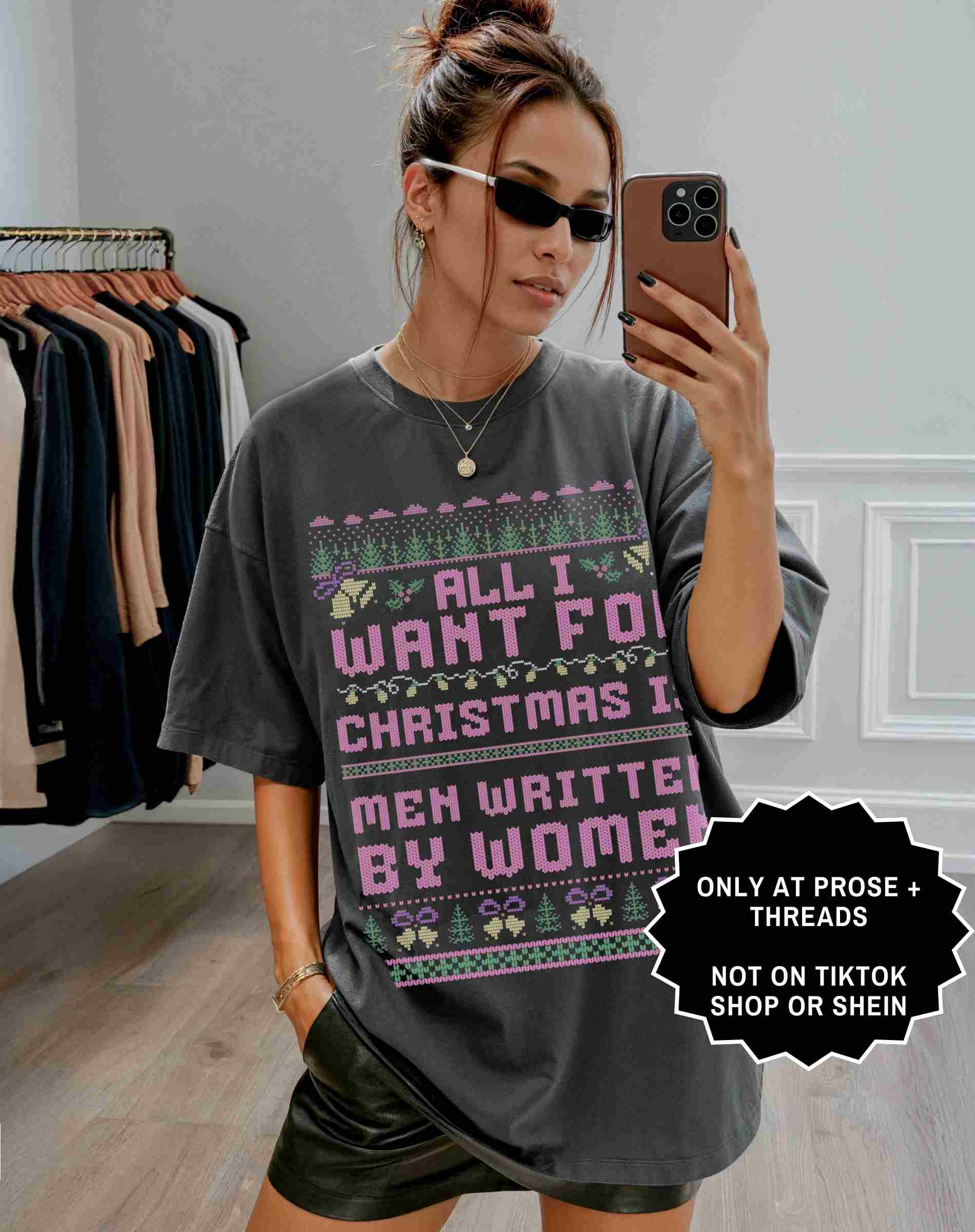 Book Boyfriend Christmas Shirt