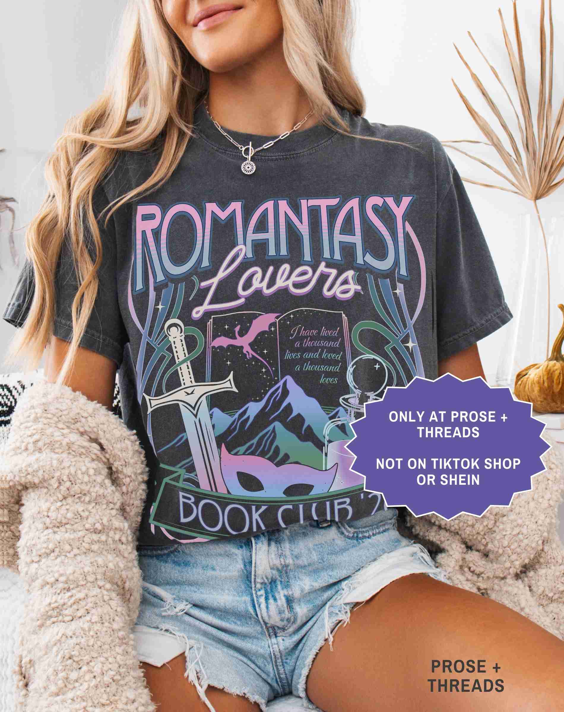Romantasy Book Club Shirt