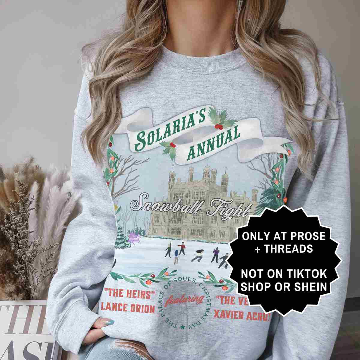 Christmas Zodiac Academy Sweatshirt