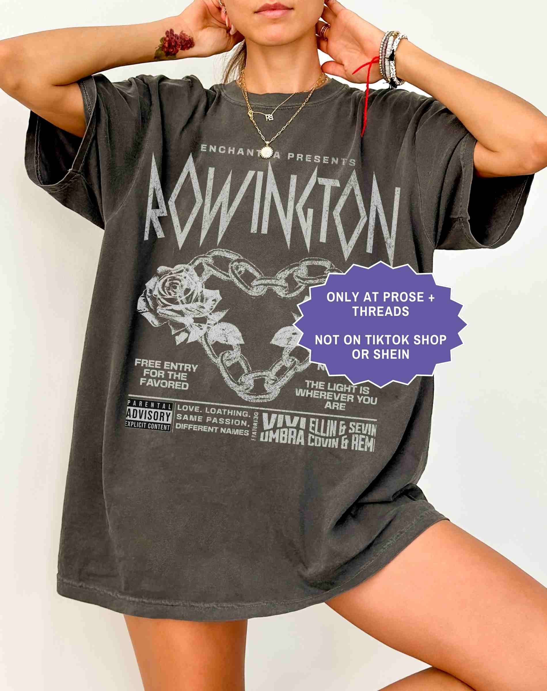 Rowington Silver Tour Shirt
