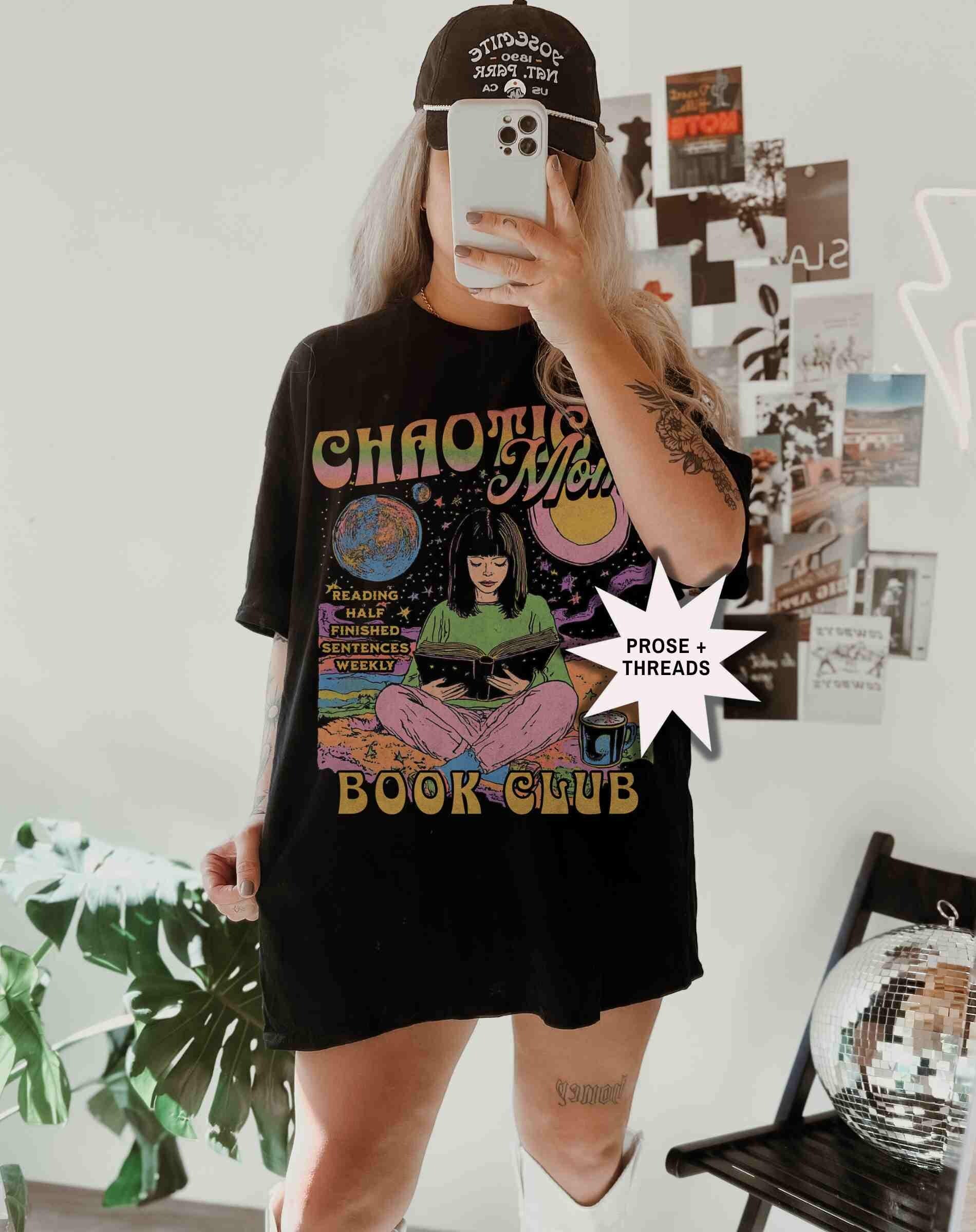 Chaotic Moms Book Club Shirt