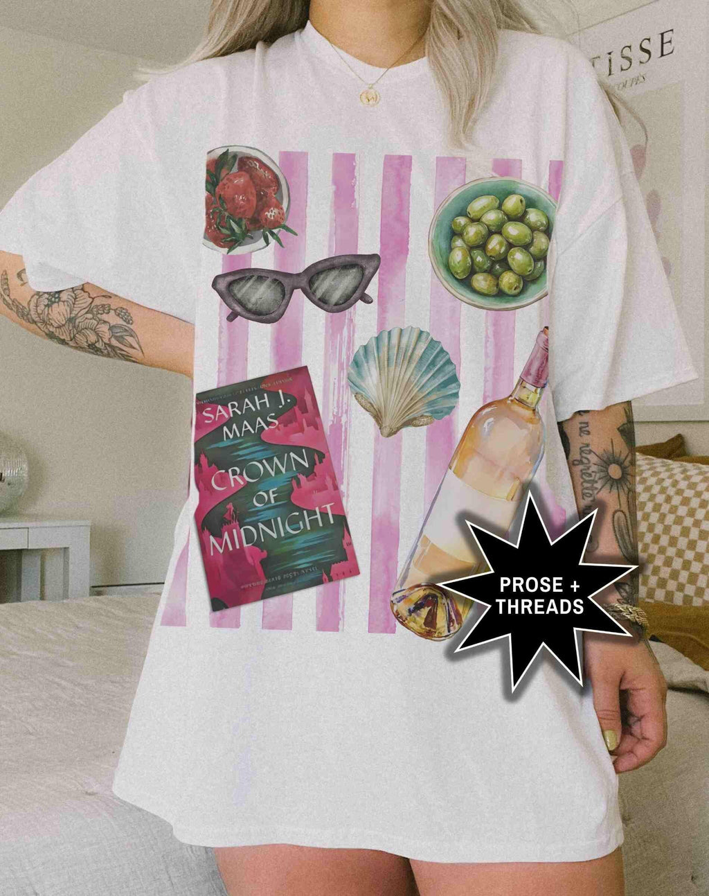 Crown of Midnight Watercolor Shirt