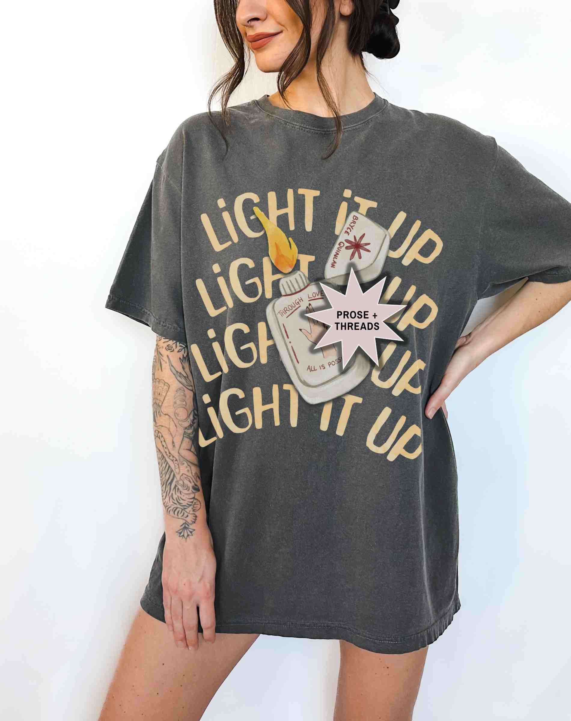 Watercolor Light It Up Shirt