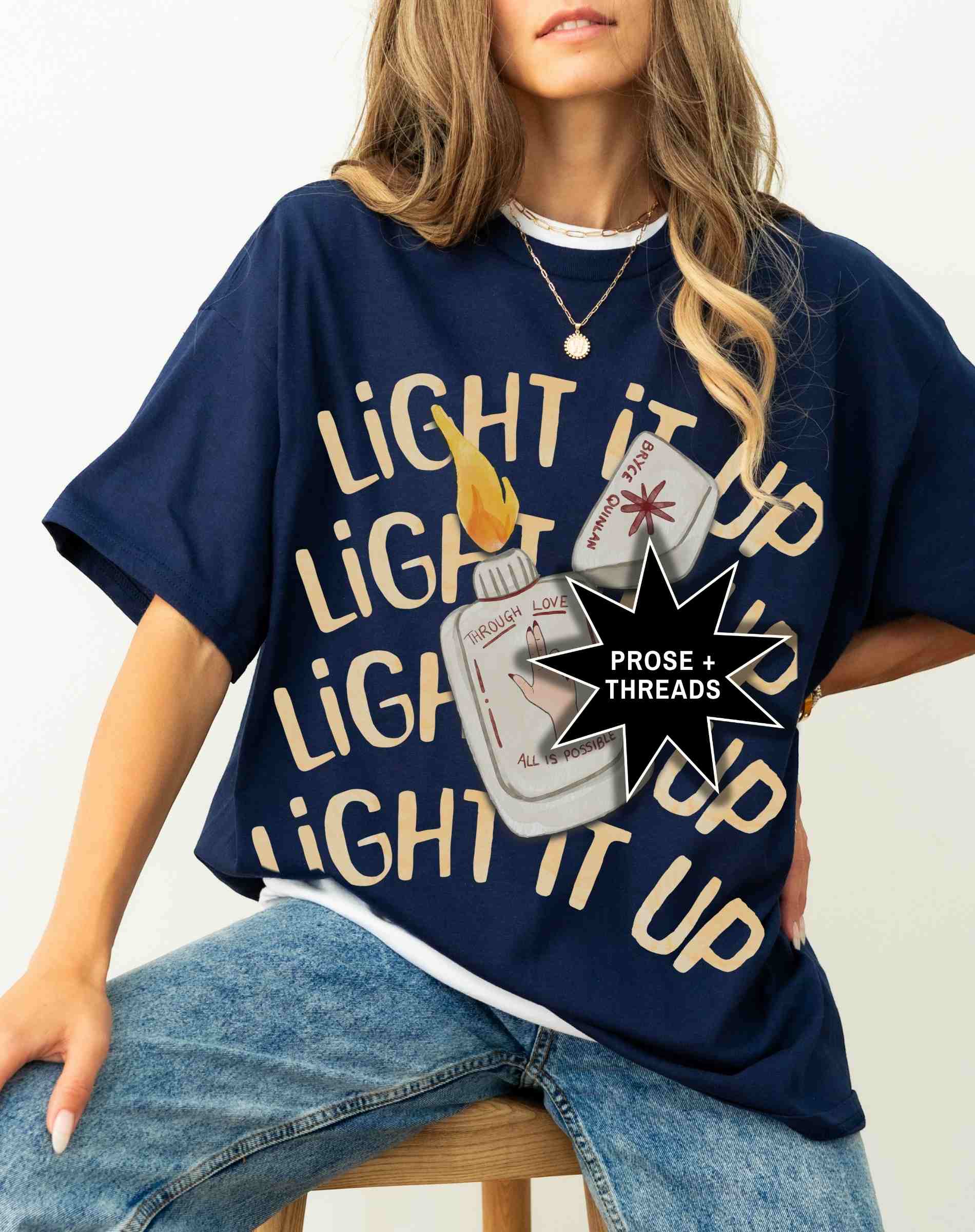 Watercolor Light It Up Shirt