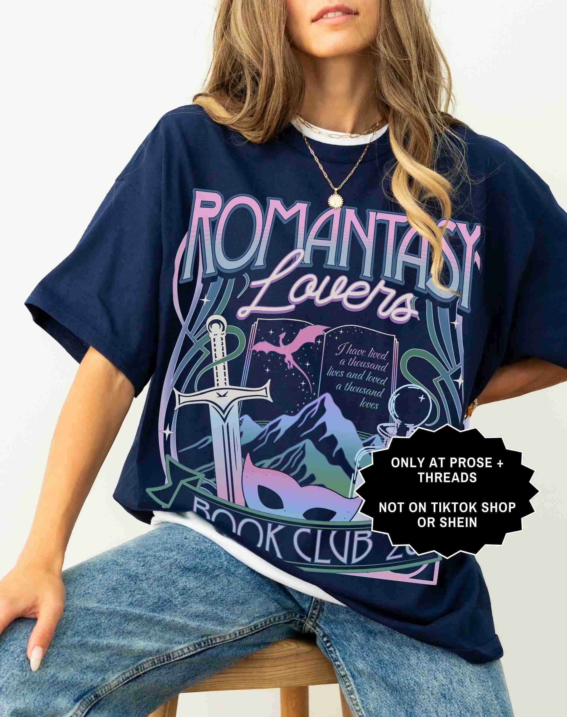 Romantasy Book Club Shirt