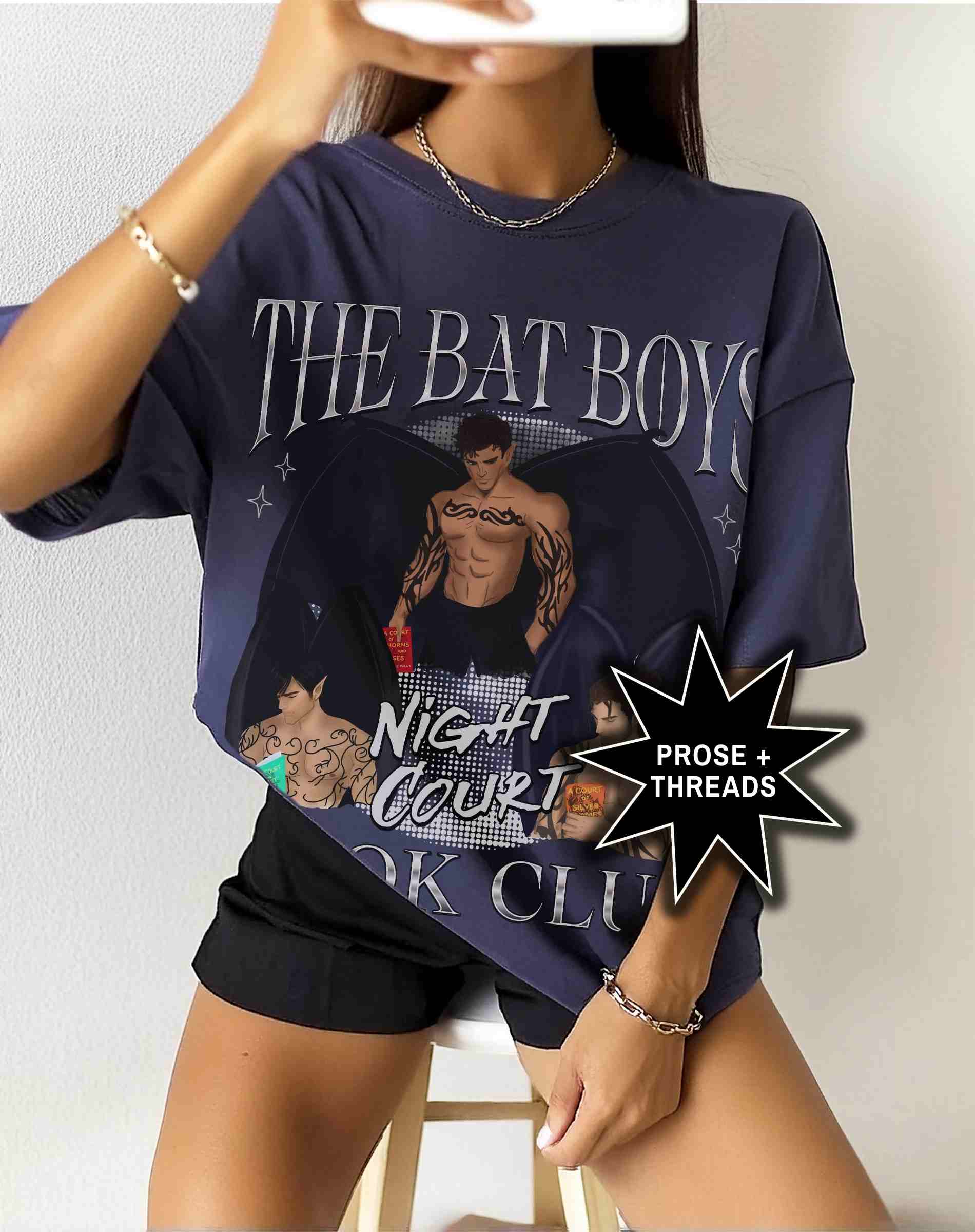 Bat Boys Book Club Shirt II
