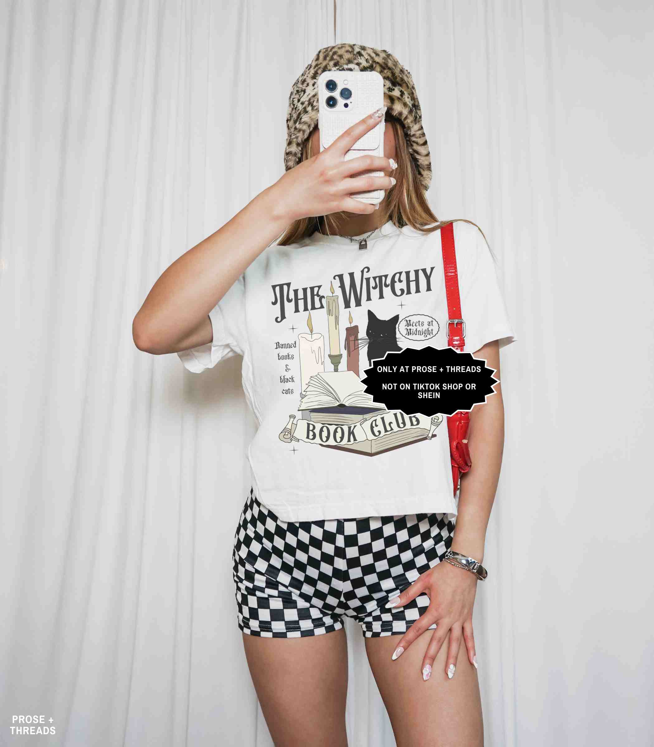 Witchy Book Club Boxy Tee