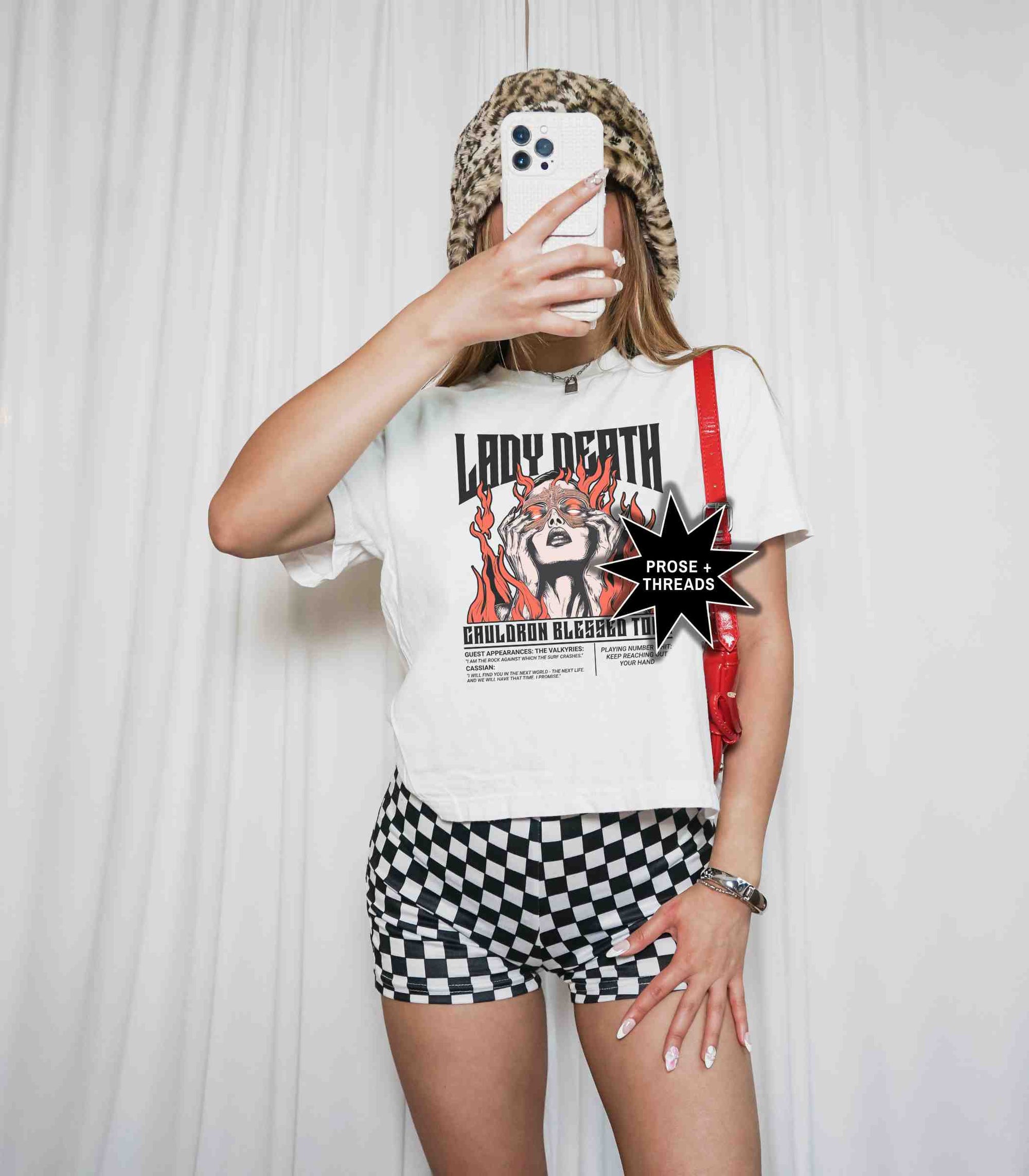 Lady Death | Nesta Boxy Tee