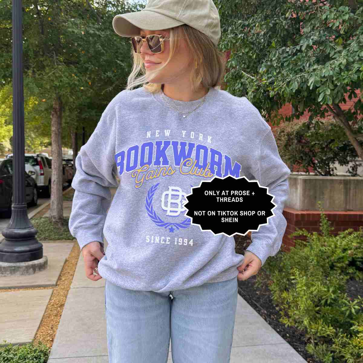 Bookworm Gains Club Sweatshirt