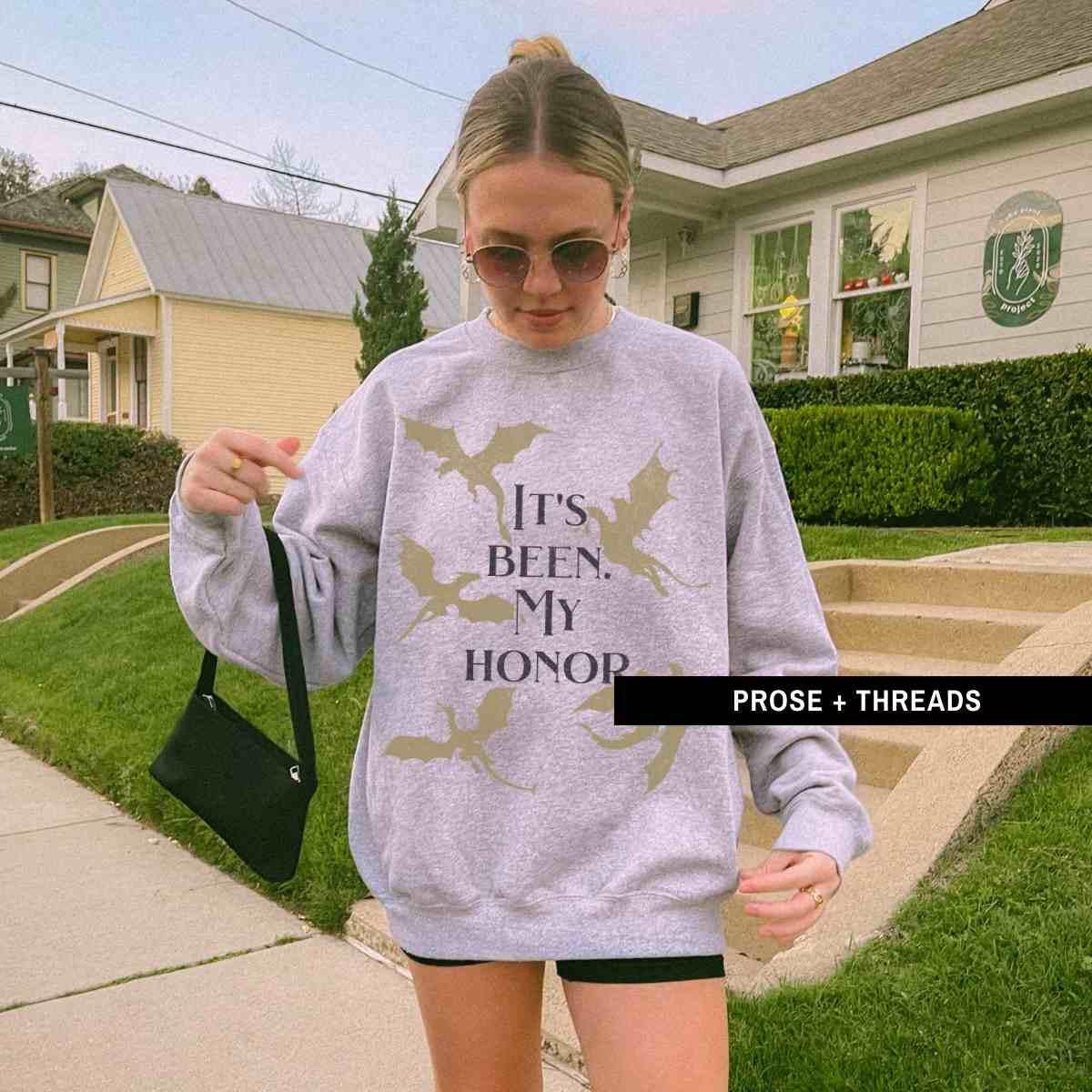 Liam Mairi Distressed Sweatshirt